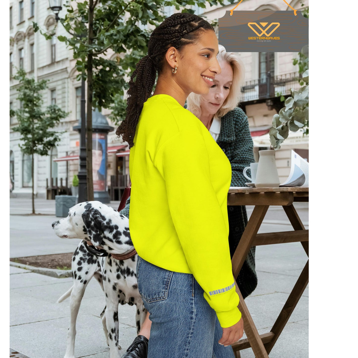 Unisex Heavy Blend™ Crewneck Sweatshirt_ N3+ Series UHBCSS PT2WV010_ Limited Edition Timeless Style by WesternWaves: