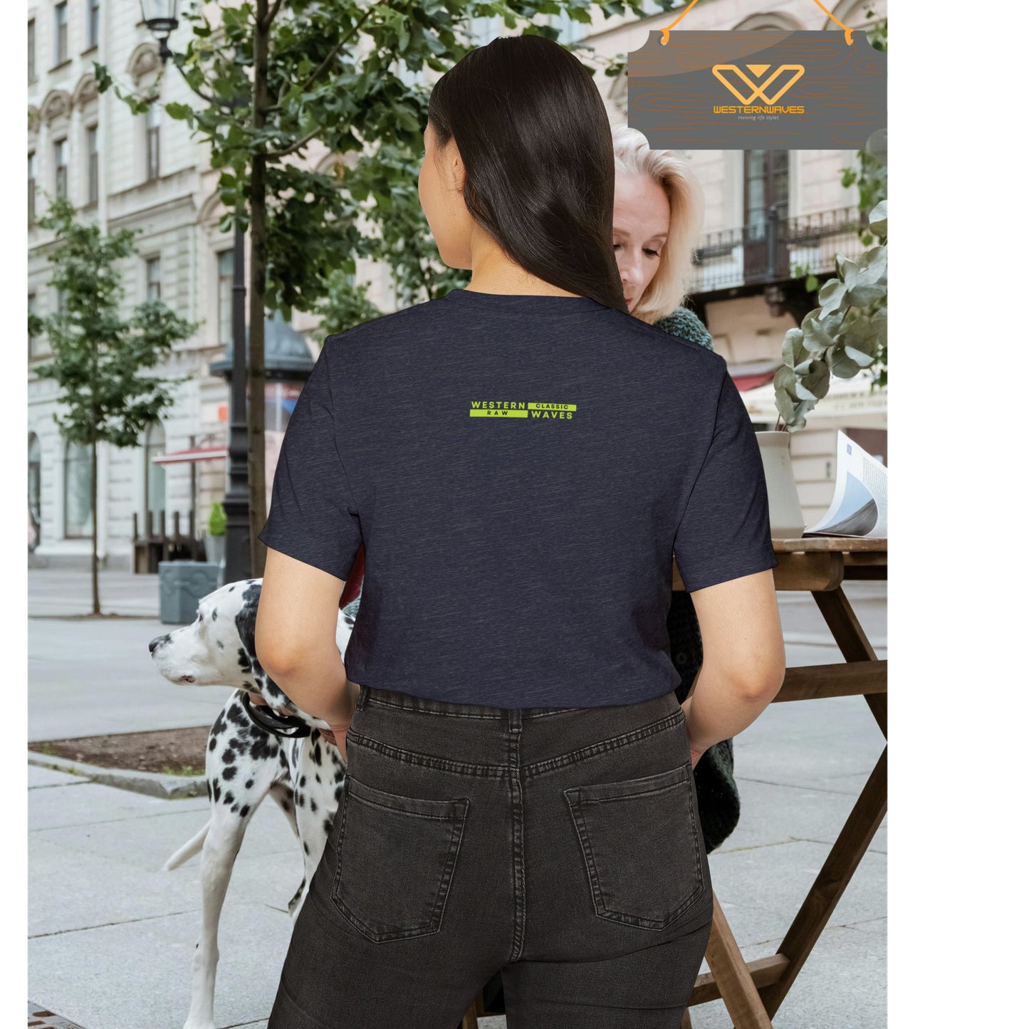 Eco-Friendly Unisex T-Shirt_ N7* Series ECOFUSTS PT2WW001_ Limited Edition Eco-Friendly T-Shirt by WesternWaves: