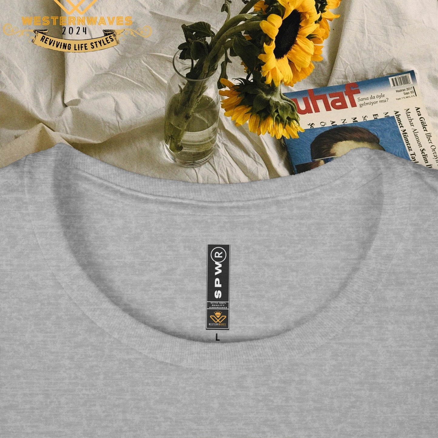 Women's Softstyle Tee_ for Effortless Chic_ N2+ Series WSST PT2WW004_ Limited Edition Feminine & Sophisticated Style by WesternWaves: