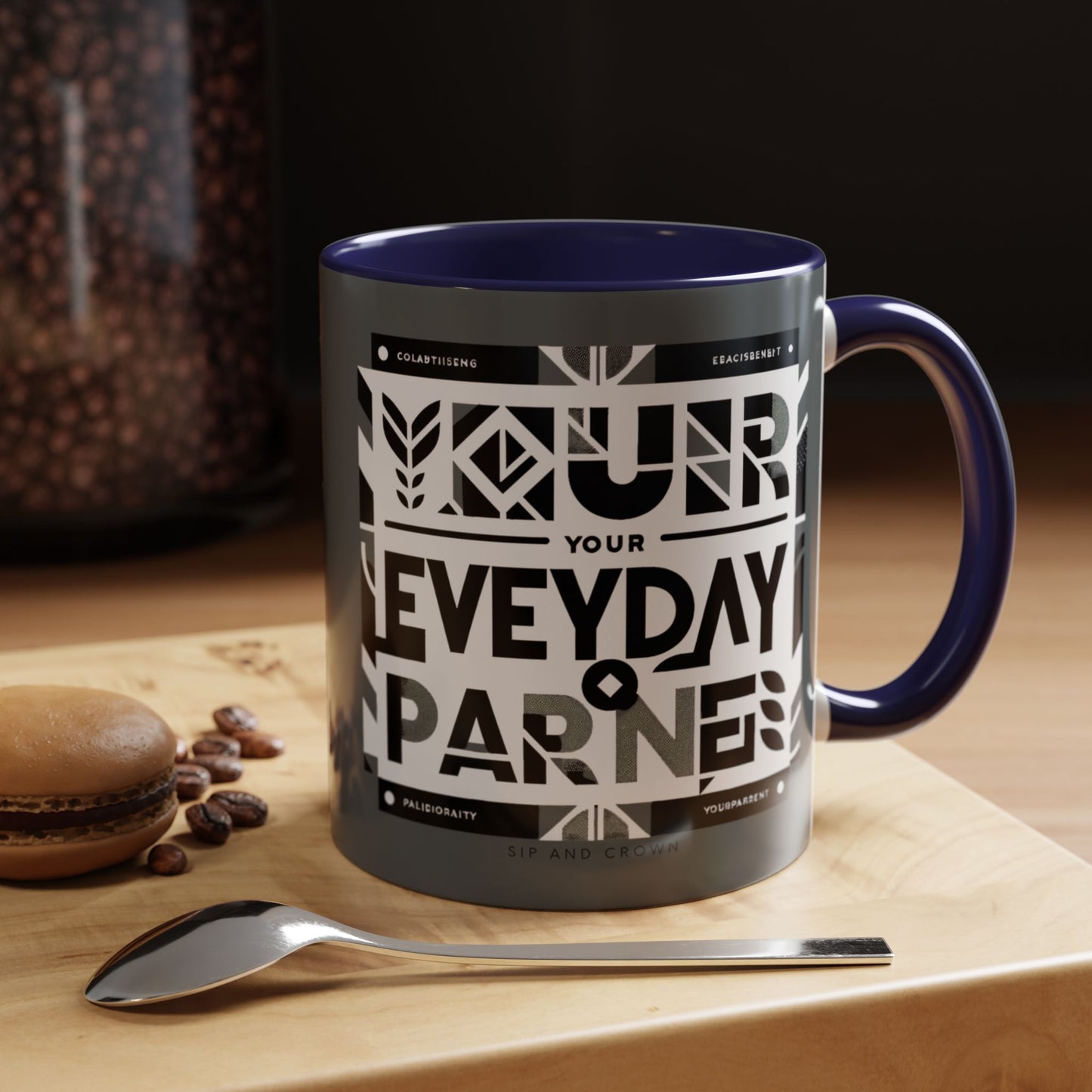 Accent Coffee Mug 11oz _ N3* Series ACM11OZ PT2WW021_ Limited Edition Perfect Blend of Style by WesternWaves: