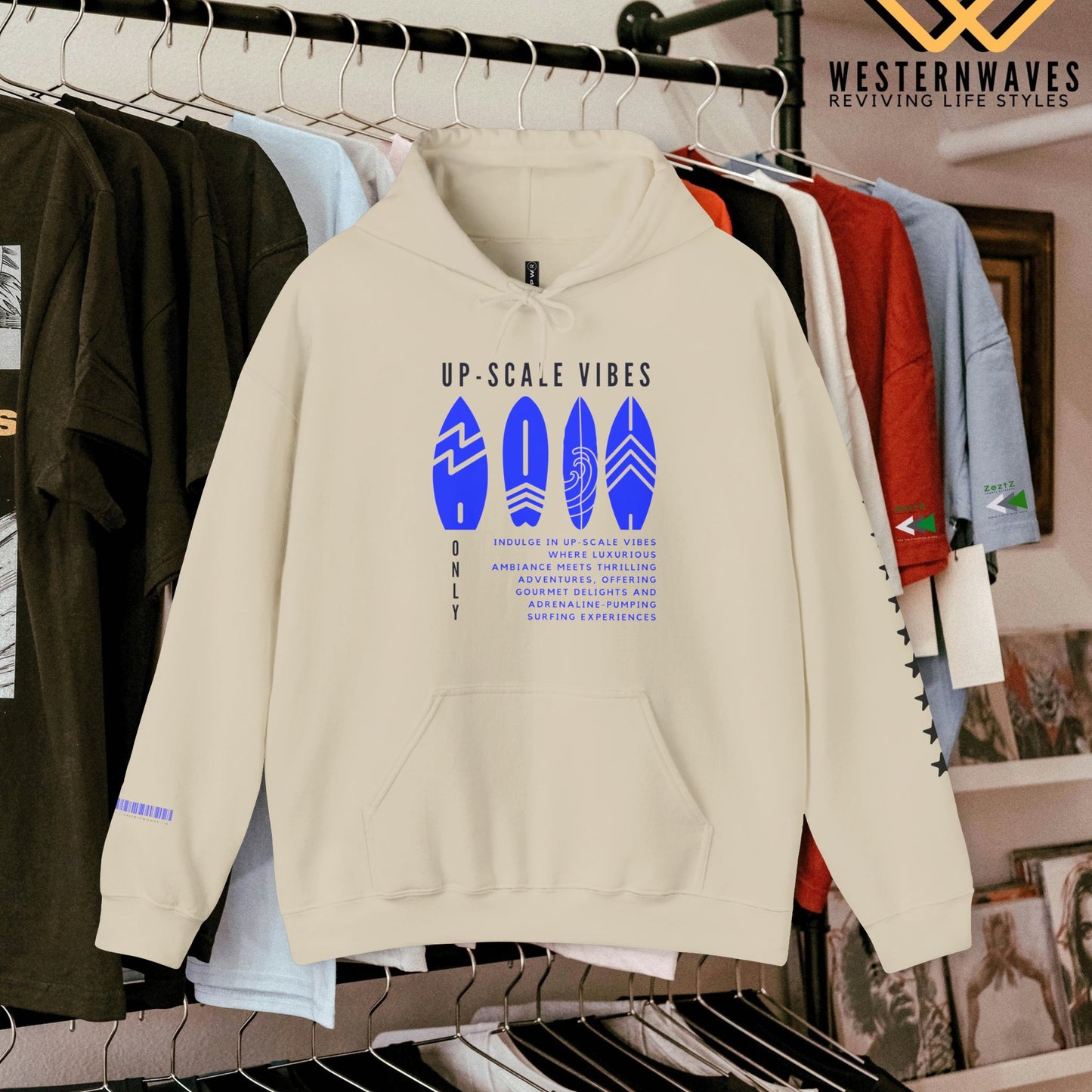 Unisex Heavy Blend™ Crewneck Sweatshirt_ N3+ Series UHBCSS PT2WW008_ Limited Edition Comfort & Style by WesternWaves: