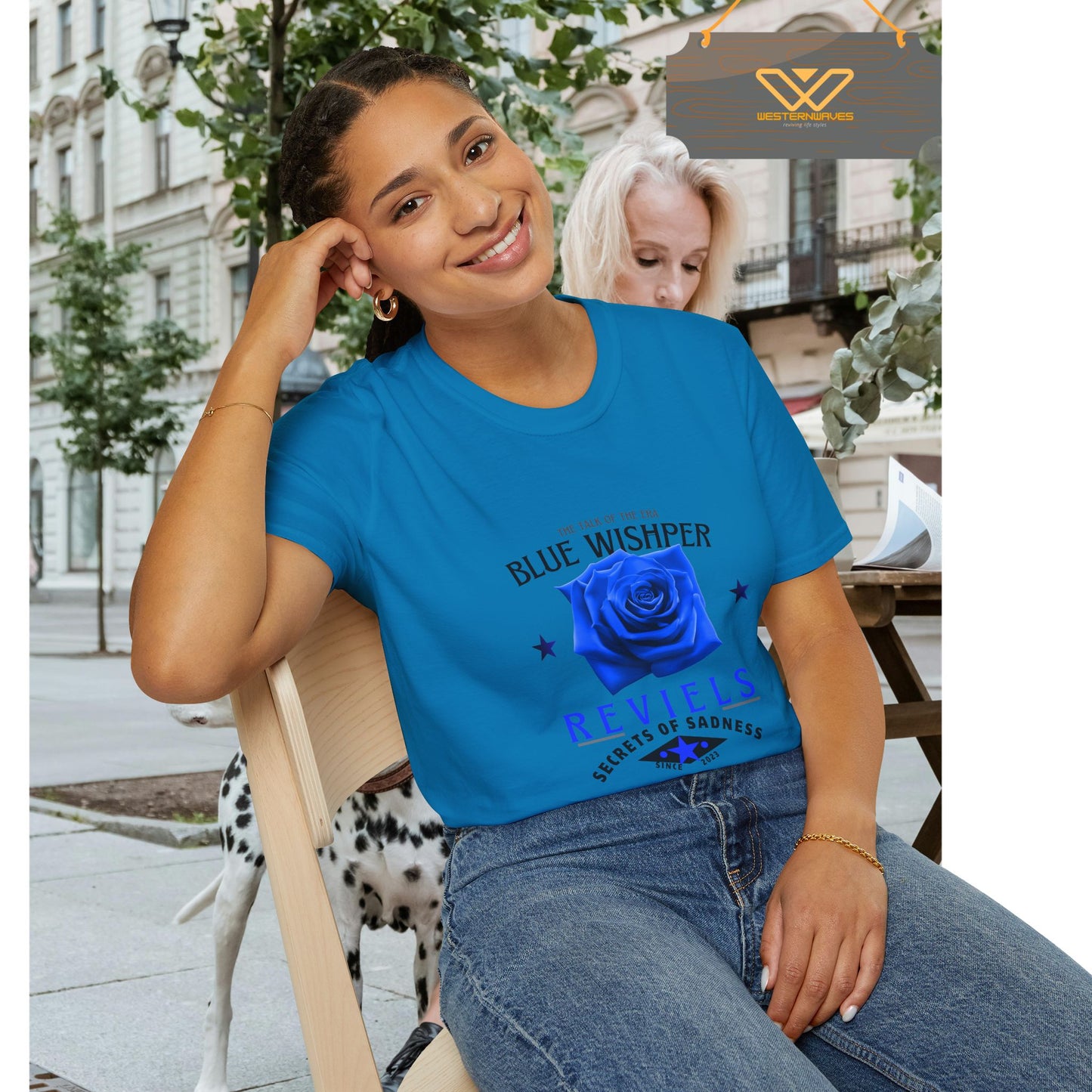 Unisex Softstyle T-Shirt_ N3+ Series USSTS FT2WW005_ Limited Edition Redefines & Relaxation by WesternWaves: