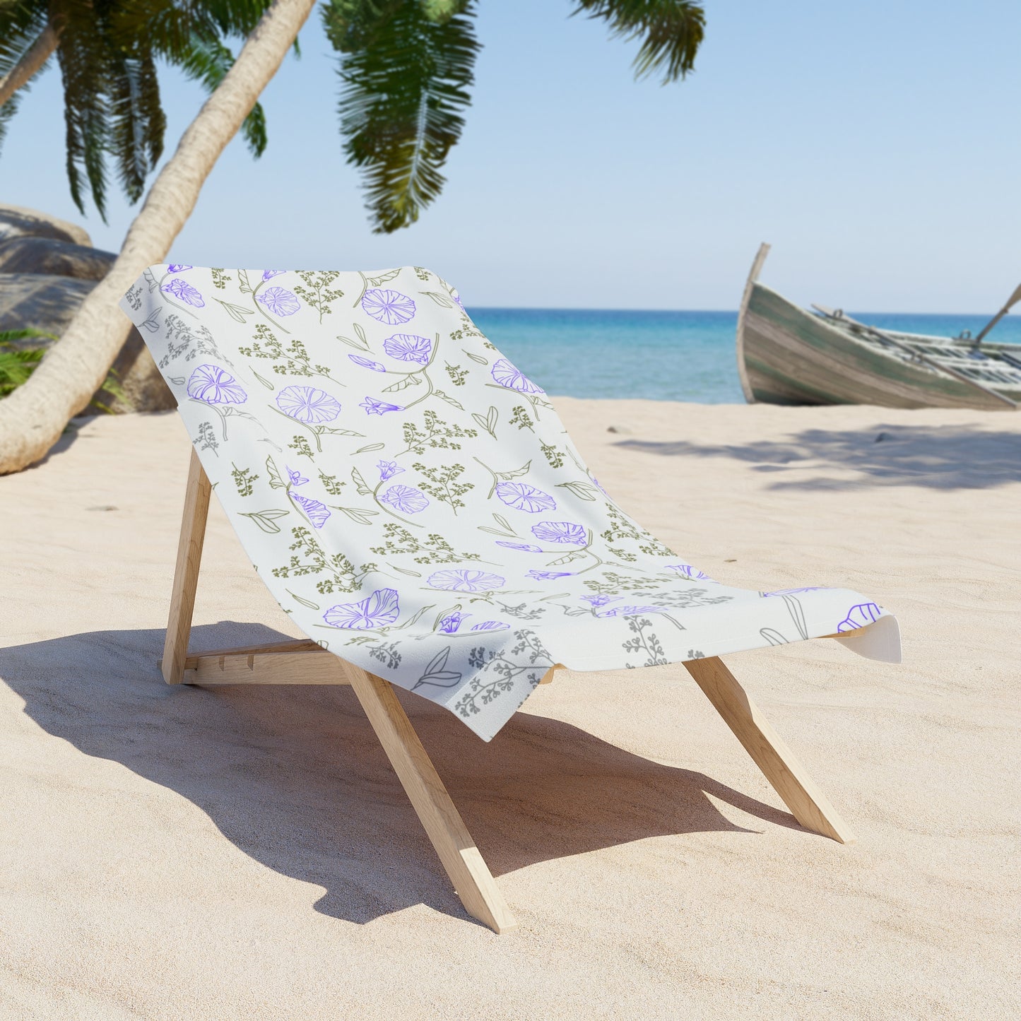 Beach Towel_ Luxurious Bliss by SPW_ N+ Series BTWL PT2WW 004_ Limited Edition by WesternWaves: