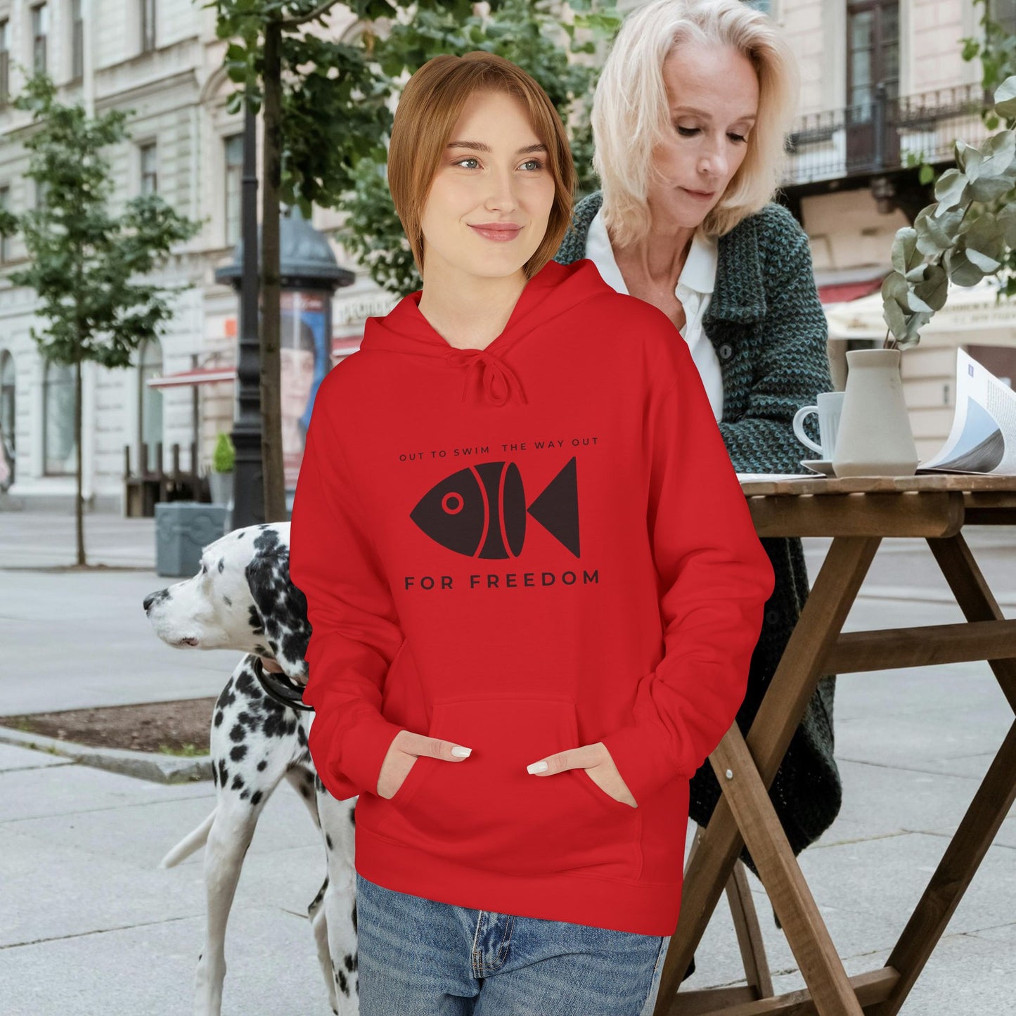 Unisex Midweight Softstyle Fleece Hoodie_ N3+ Series USMWXXFH PI2WW001_ Limited Edition by WesternWaves:
