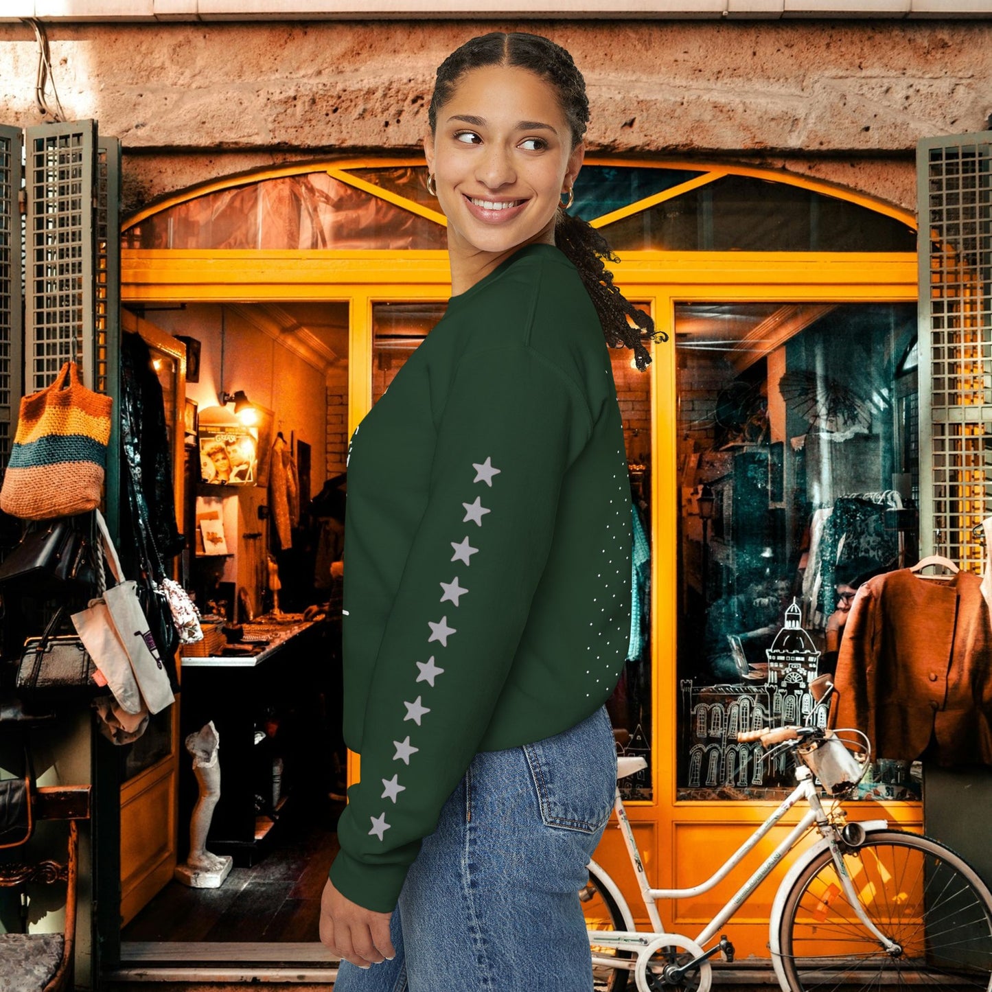 Unisex Heavy Blend™ Crewneck Sweatshirt_ N2 Series UHBCSS PT2WW019_ Limited Edition Pure Luxury By WesternWaves: