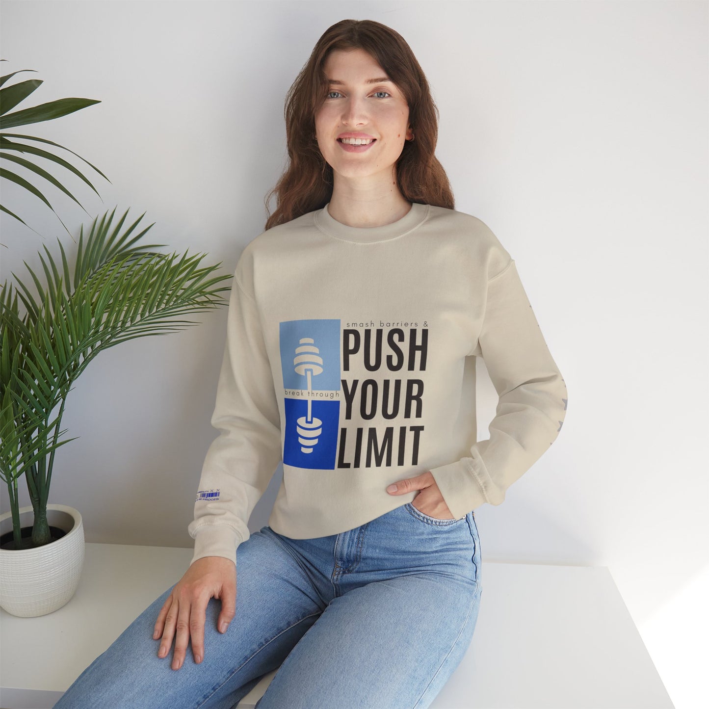 Unisex Heavy Blend™ Crewneck Sweatshirt_ N+ Series UHBCSS PT2WW027_ Limited Edition by WesternWaves: