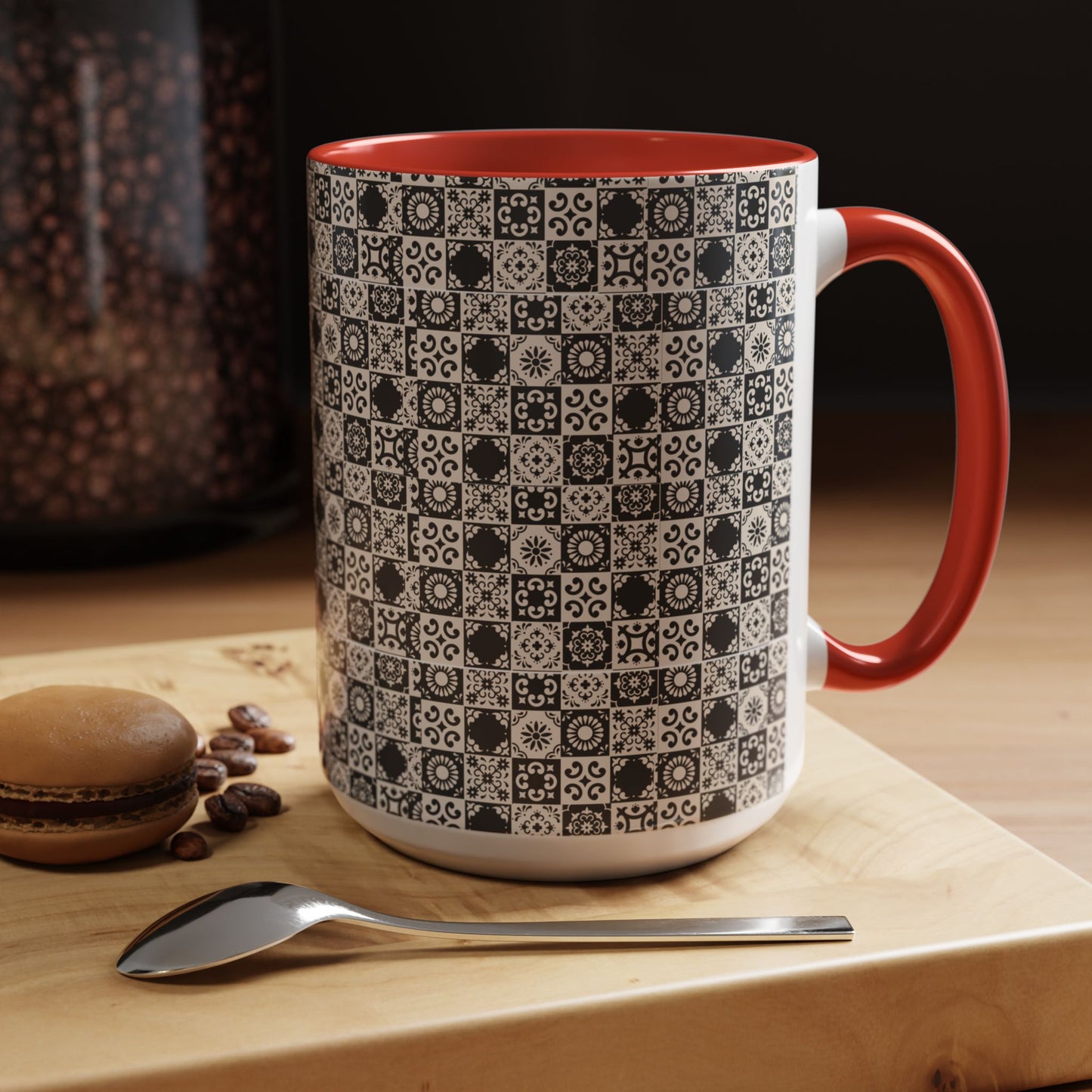 11oz Accent Mug_ N2 Series 11OZACM PT2WW001_ Limited Edition Perfect Blend of Style by WesternWaves: