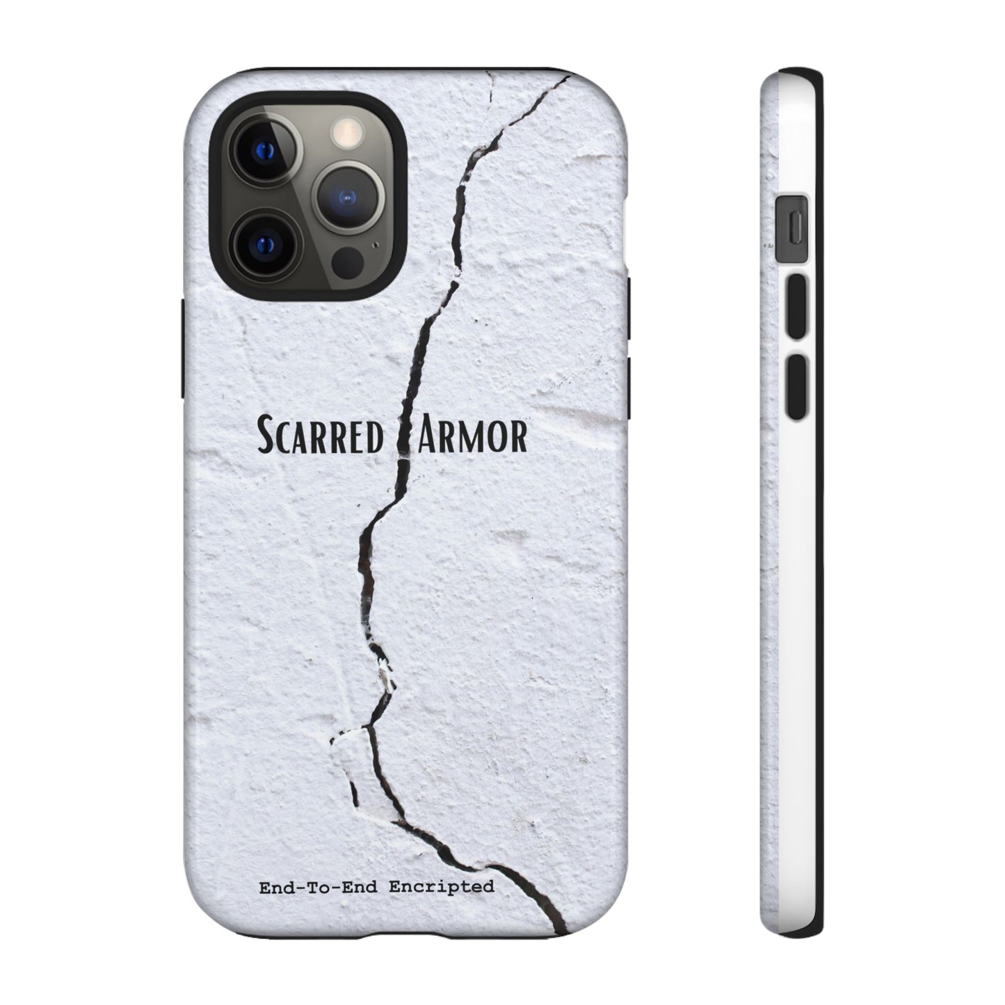 Tough iPhone Cases Phone Case_ Series N8+ TCPCASE PT2WW001_ Limited Edition Scarred Armor Design iPhone Cases by WesternWaves: