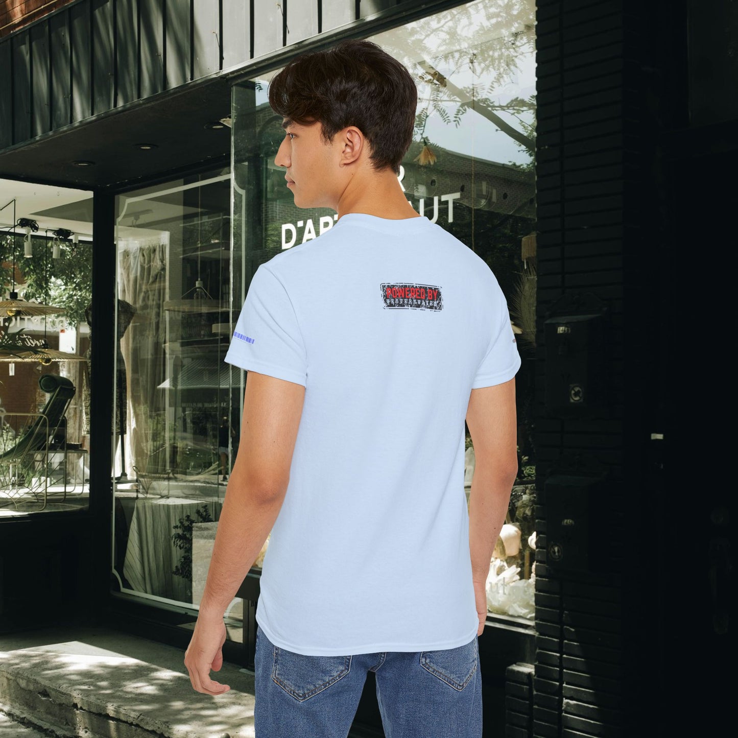 Unisex Ultra Cotton Tee_ Classic Comfort Unleashed_ N2 Series USUCTEE PT2WW004_ Limited Edition Maximum Comfort & Style by WesternWaves: