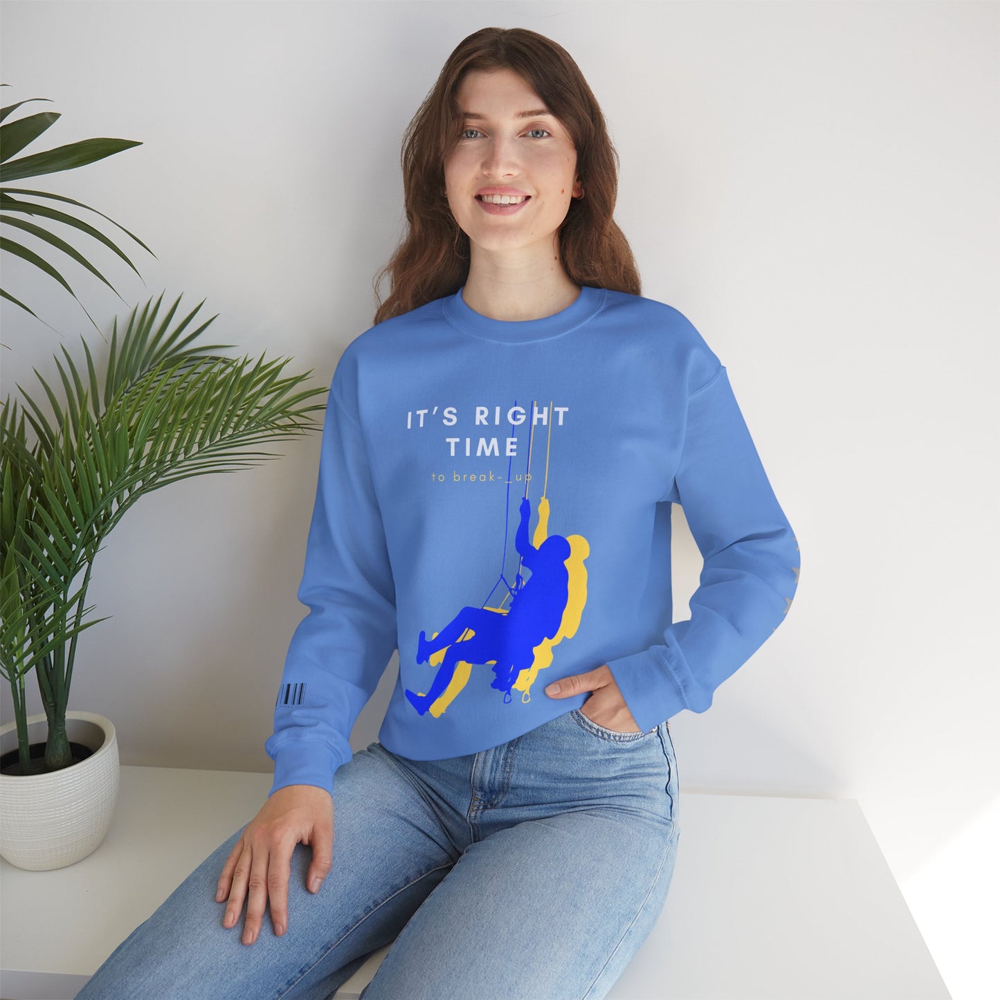 Unisex Heavy Blend™ Crewneck Sweatshirt_ N3+ Series UHBCSS PT2WW020_ Limited Edition by WesternWaves: