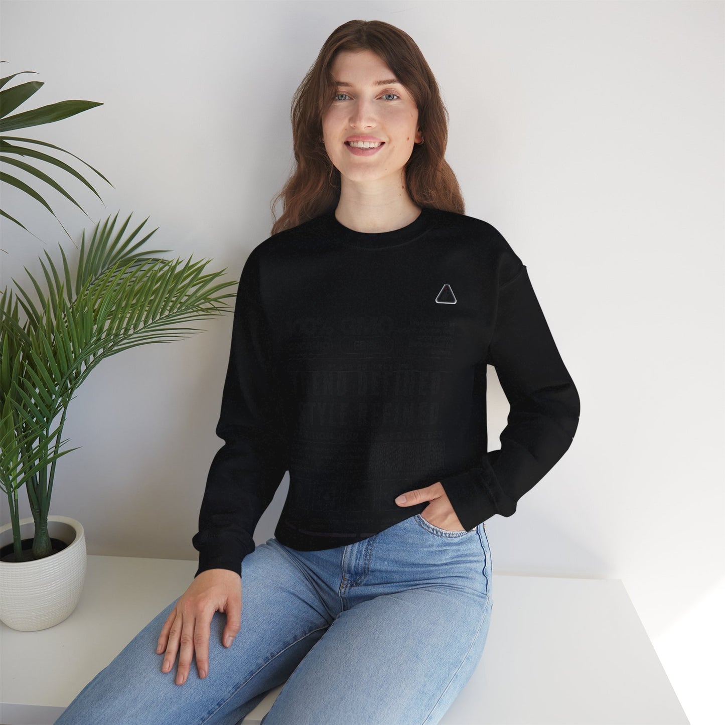 Unisex Heavy Blend™ Crewneck Sweatshirt_ N2 Series SPW UHBCSS PT2WW003_ Limited Edition 'DROPS' Brand Raw Classics by WesternWaves:
