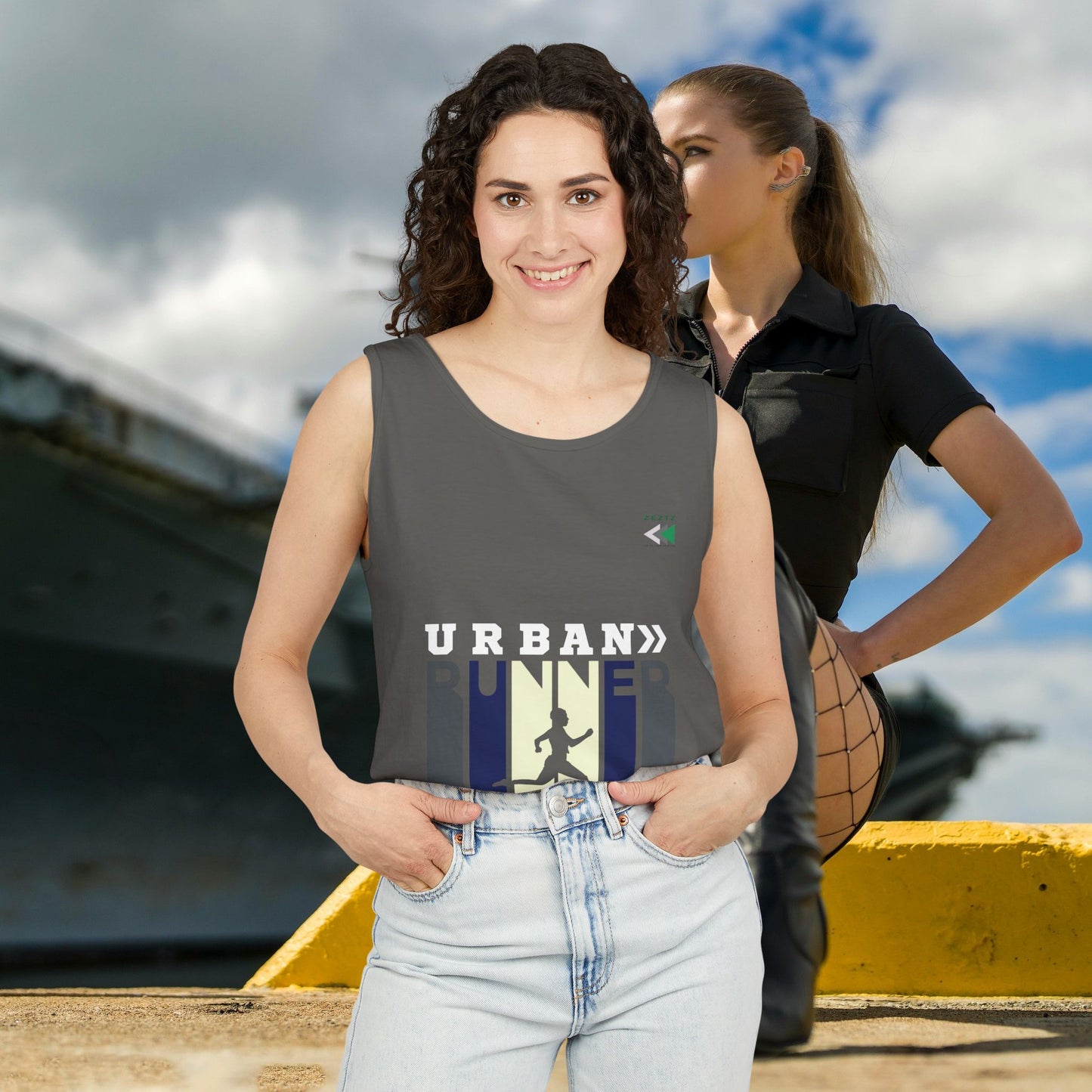 Unisex Garment-Dyed Tank Top_ 27 June 2025_ Limited Edition Summer Sports Apparel by WesternWaves:
