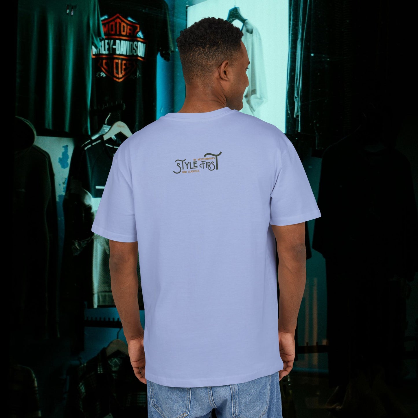 Unisex Heavy Oversize Tee_ N3+ Series USHBOZTEE Pt2WW001_ Limited Edition Oversized Tees by WesternWaves: