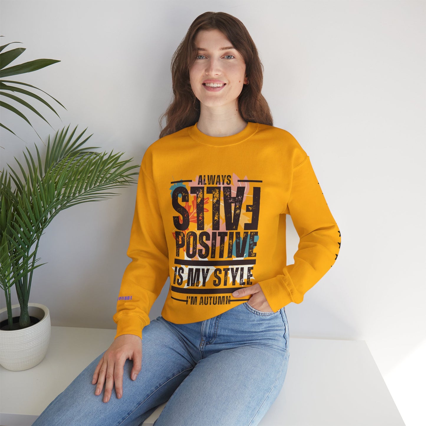 Unisex Heavy Blend™ Crewneck Sweatshirt_ N2+ Series UHBCSS PT2WW027_ Limited Edition Pure Luxury By WesternWaves: