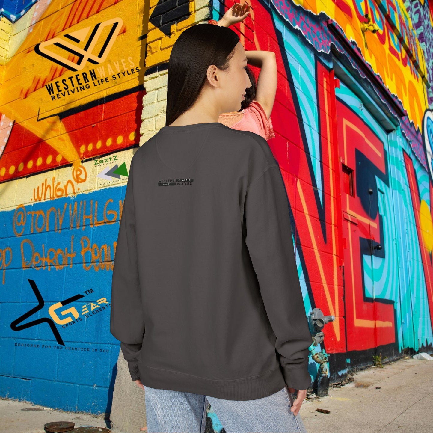 Crewneck Sweatshirt_ N7* Series CNSS PT2WW001_ Limited Edition Gift for Her, by WesternWaves: