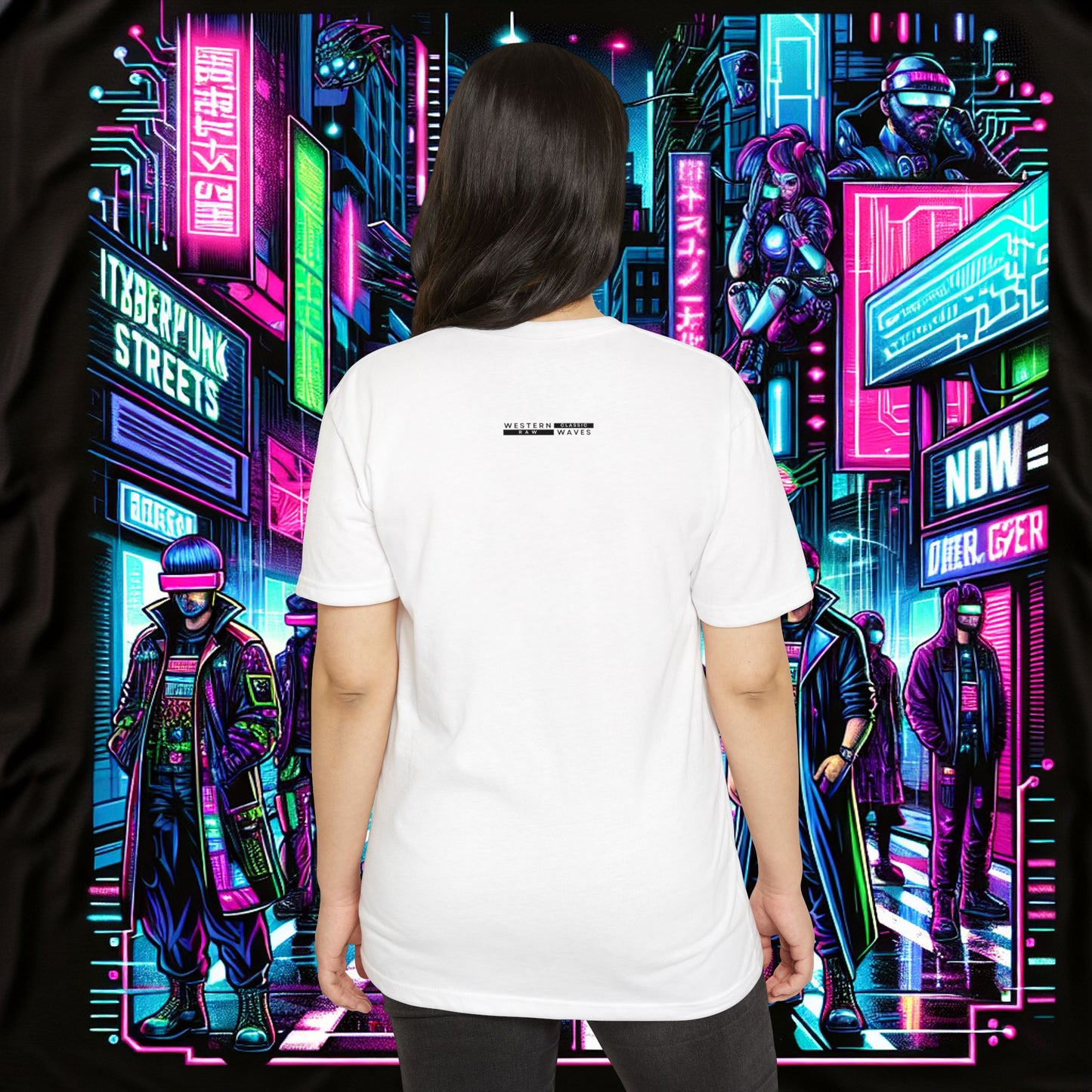 Unisex CVC Jersey T-shirt_ N8+ Series USCVCJTS PT2WW001_ Limited Edition CVC T-shirt by WesternWaves: