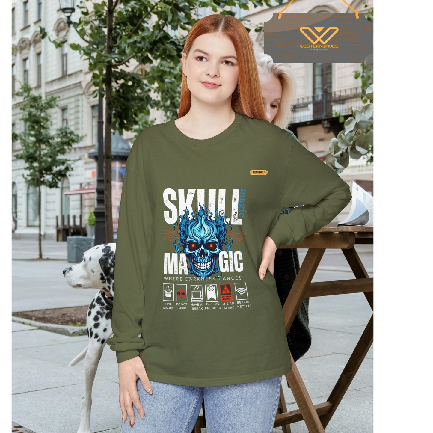 Unisex Long Sleeve T-Shirt_ N7 Series USLSTSHIRT PT2WW002_ Limited Edition Trendy Vibes by WesternWaves: