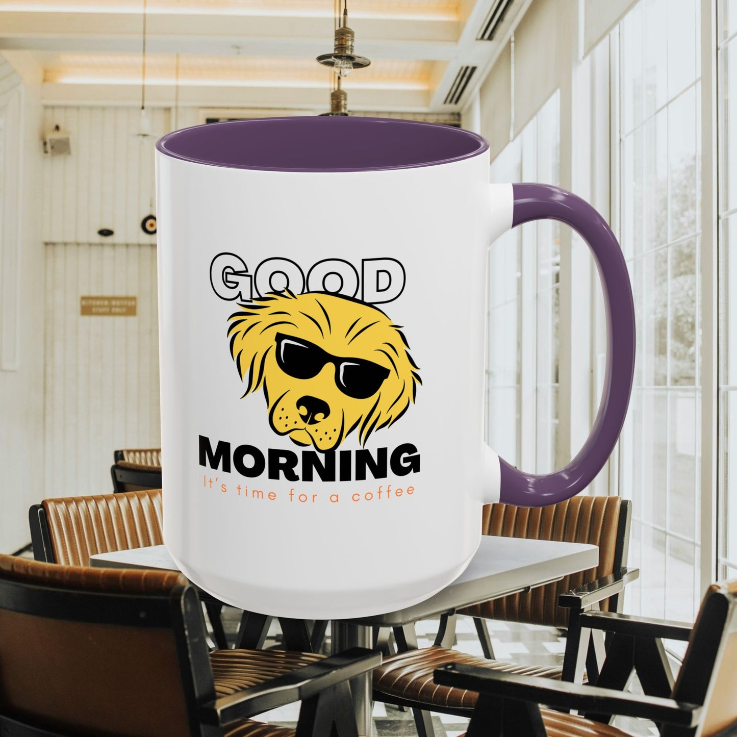 Accent Coffee Mug (11, 15oz)_ N+ Series ACMUG PT2WW012_ Limited Edition Mug by WesternWaves