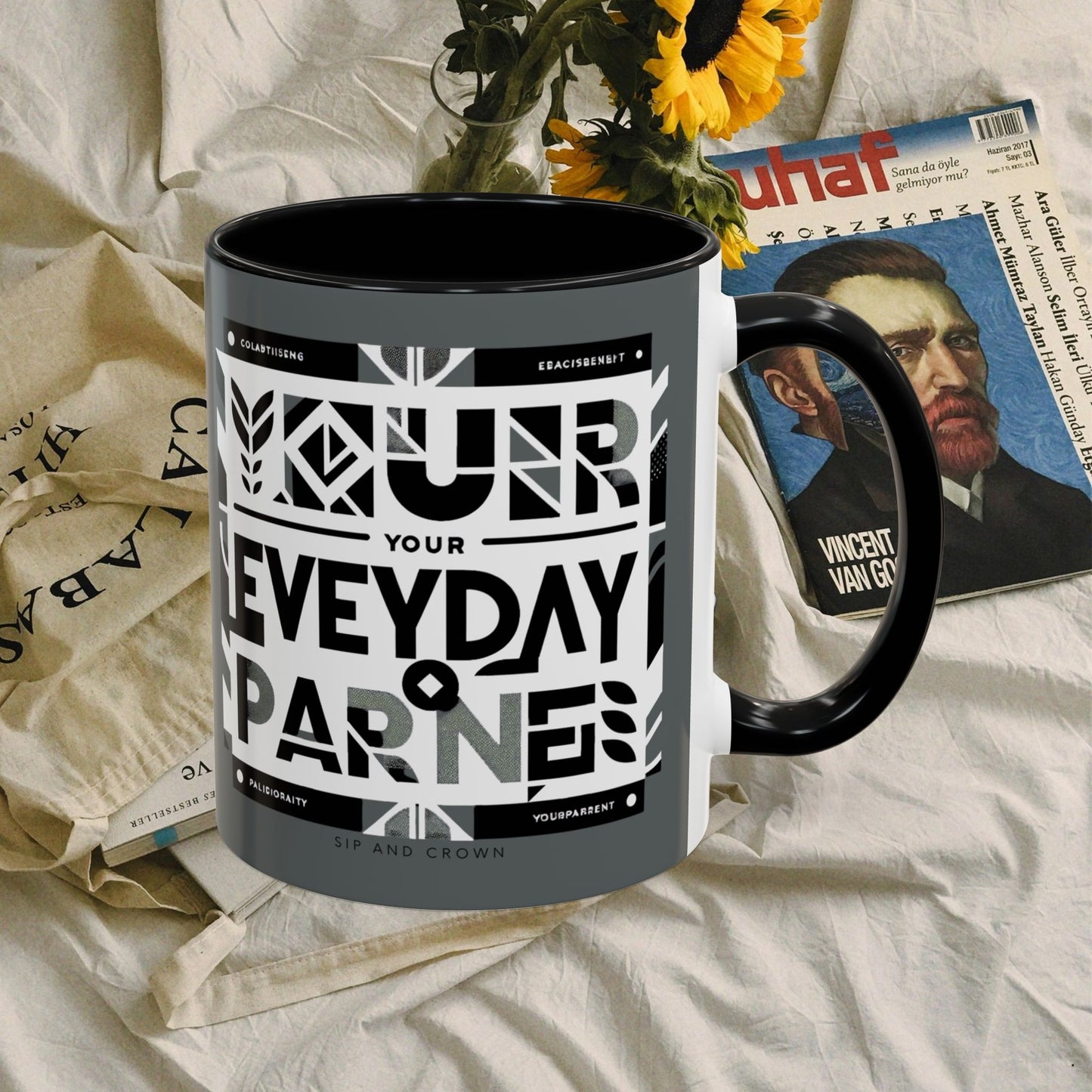 Accent Coffee Mug 11oz _ N3* Series ACM11OZ PT2WW021_ Limited Edition Perfect Blend of Style by WesternWaves: