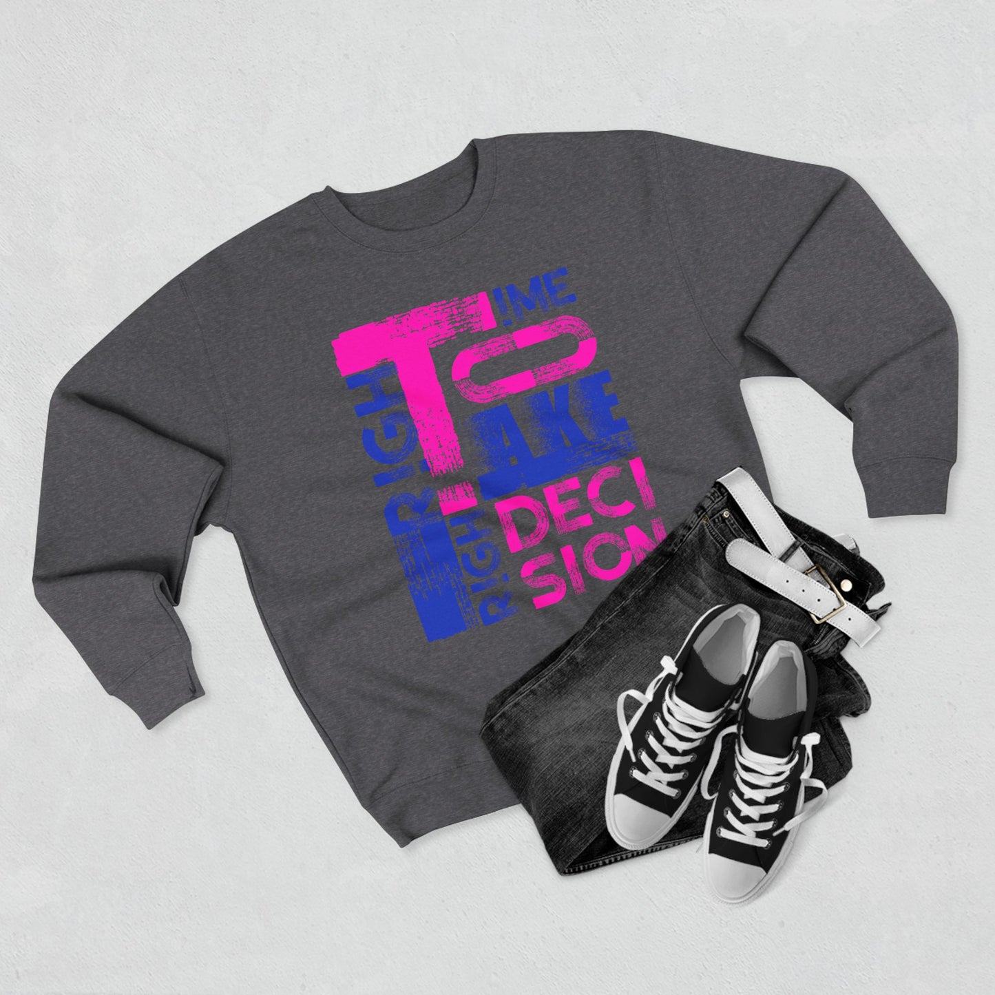 Unisex Crewneck Sweatshirt_ N3+ Series USCNSS PT2WW002_ Limited Edition Softness, Warmth & Durability by WesternWaves: