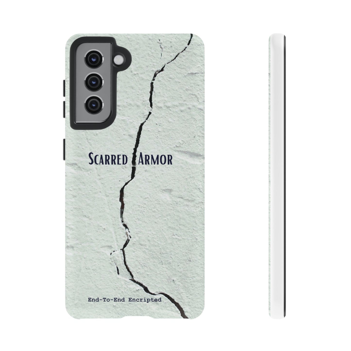 Tough Cases_ Samsung Galaxy Phone Case_ Series N8+ TCPCASE PT2WW003_ Limited Edition Scarred Armor Design Samsung Galaxy Phone Cases by WesternWaves: