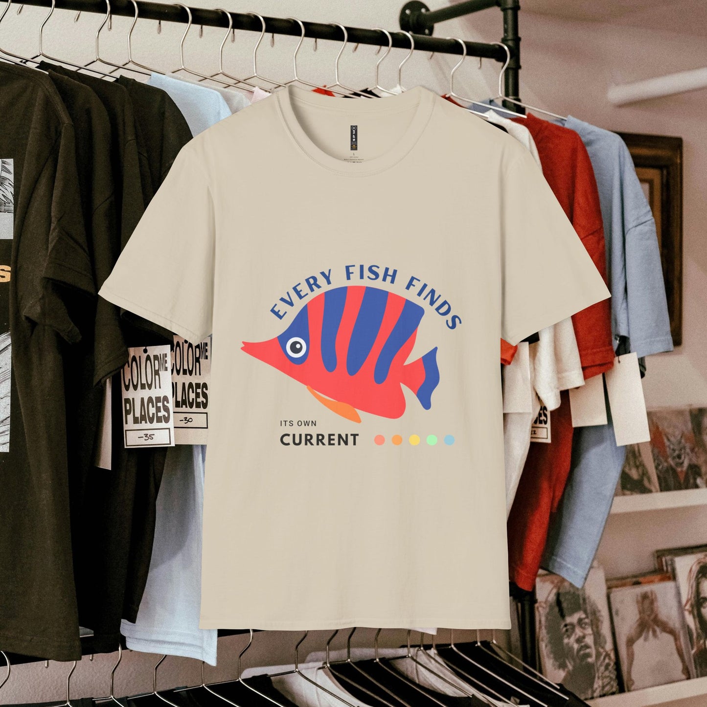 Unisex Softstyle T-Shirt_ N+ Series USSTS FT2WW010_ Limited Edition by WesternWaves: