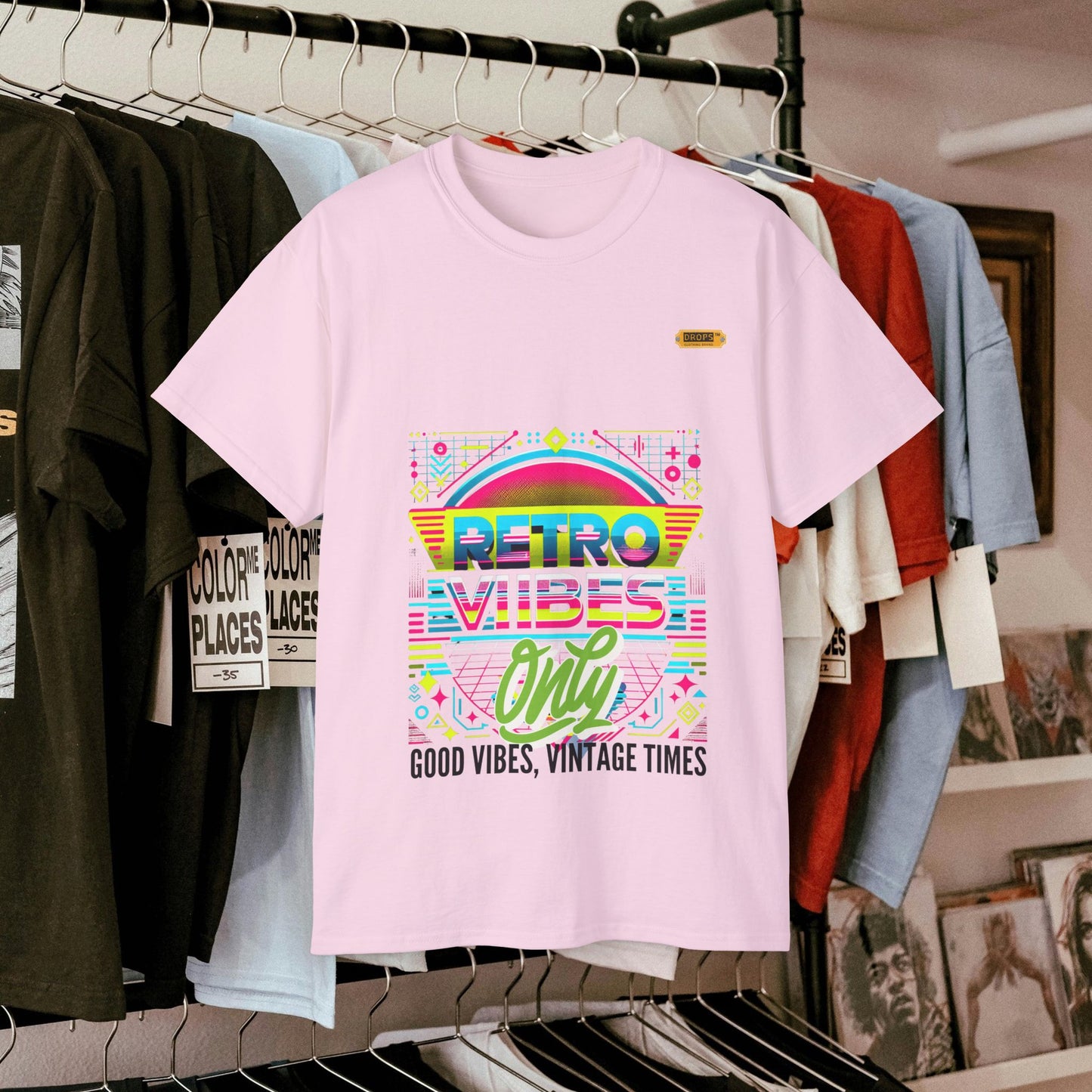 Unisex Ultra Cotton Tee_ 18 June 205_ Limited Edition Casual Wearin Vintage Style by WesternWaves: