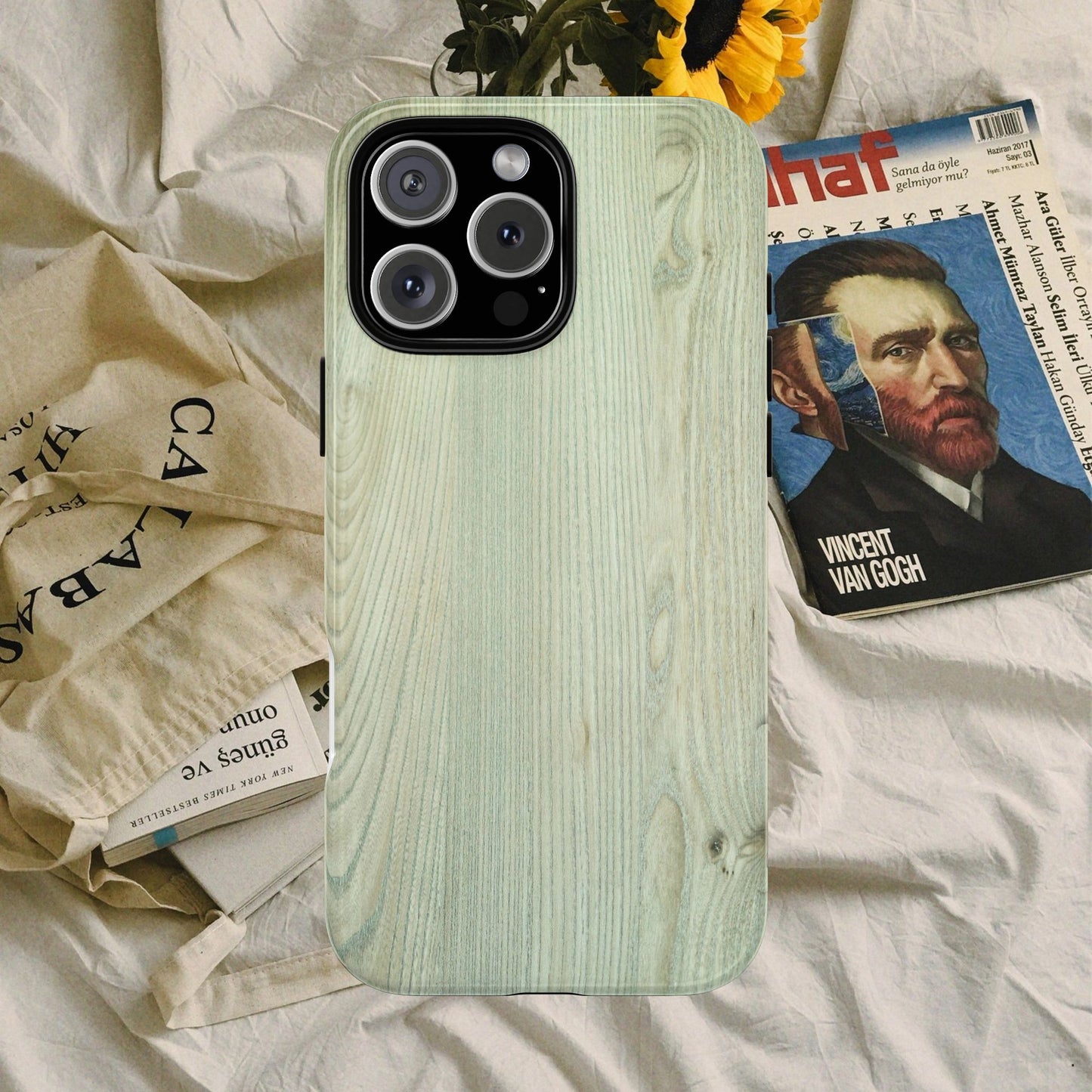 Tough Cases_ iPhone Case_ Series N8+ TCPCASE PT2WW005_ Limited Edition Wooden Grain Phone Case for iPhones by WesternWaves_