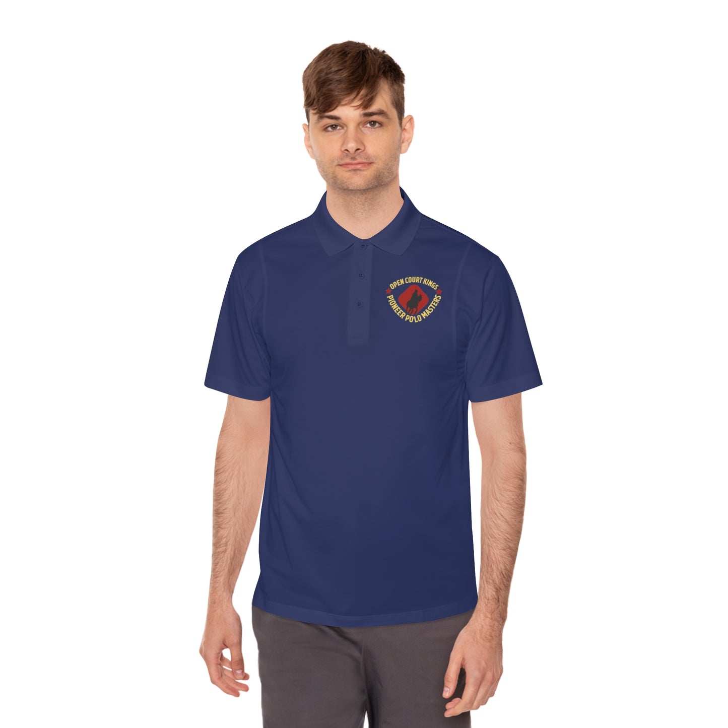Men's Sport Polo Shirt_ N3+ Series MSPS PT2WW003_ Limited Edition Premium Performance & Classic Style by WesternWaves under Sports Brand ‘ZeztZ’: