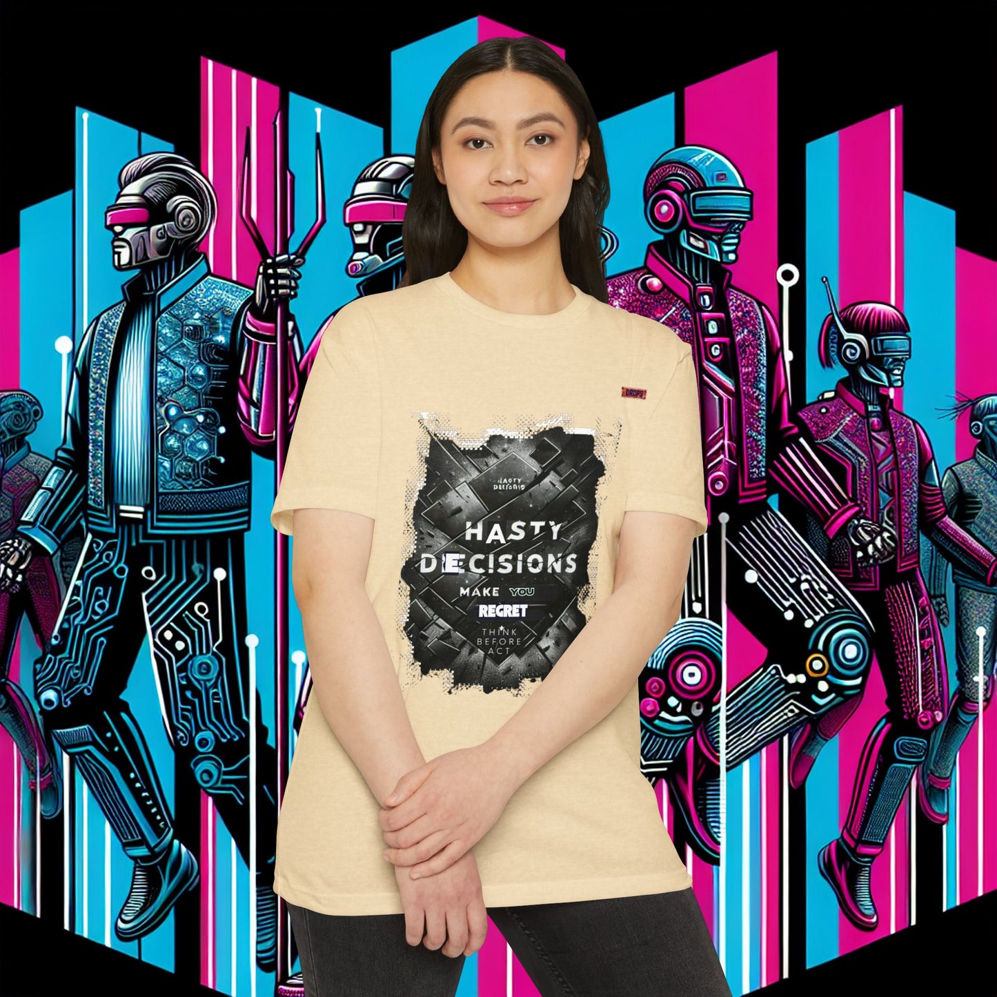 Unisex CVC Jersey T-shirt_ N8+ Series USCVCJTS PT2WW001_ Limited Edition CVC T-shirt by WesternWaves: