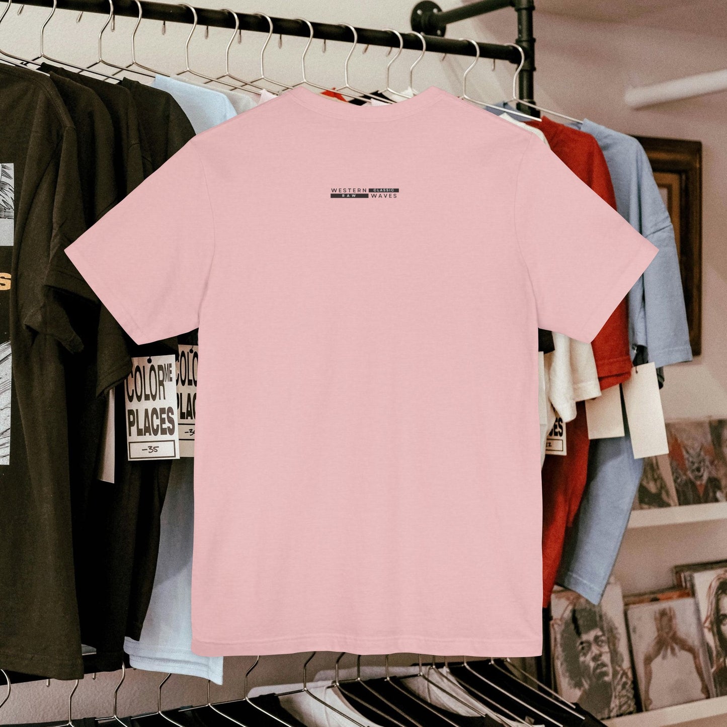 Unisex Jersey T-Shirt_ N+ Series USJTS PT2WP002_ Limited Edition T-Shirt by WesternWaves: