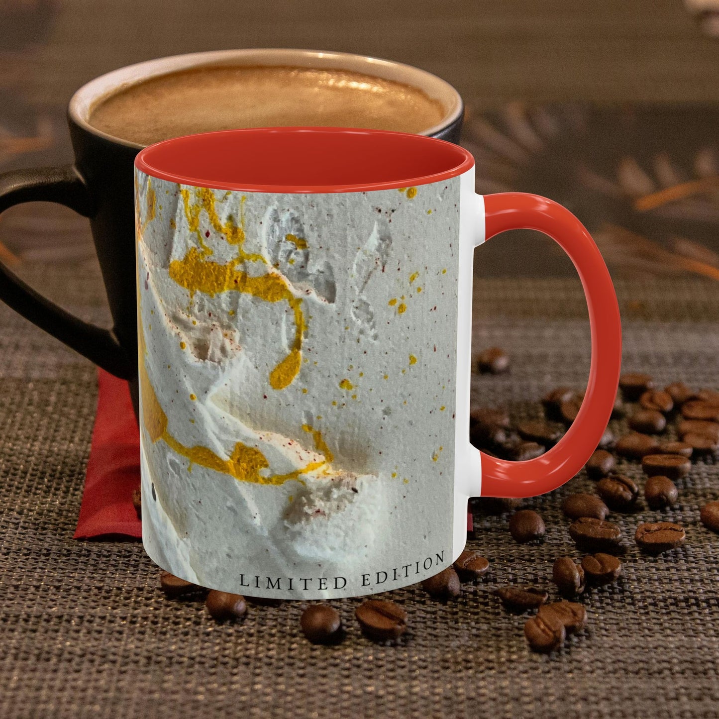 Accent Coffee Mug 11oz_ NSeries ACM11OZ PT2WW015_ Vibrant Limited Edition Design by WesternWawes