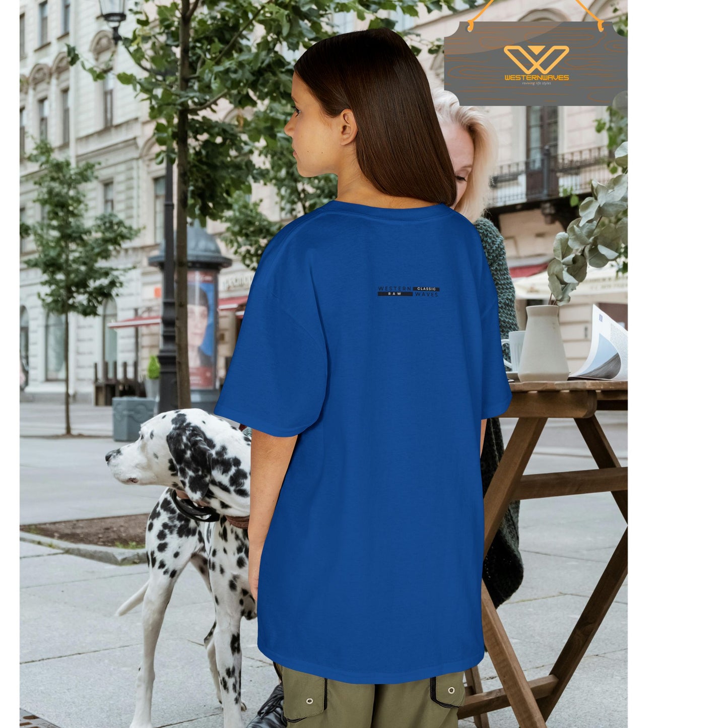 Kids Heavy Cotton™ Tee_ N2 Series KHCT PT2WW0011_ Limited Edition Durable Comfort for Every Adventure by WesternWaves: