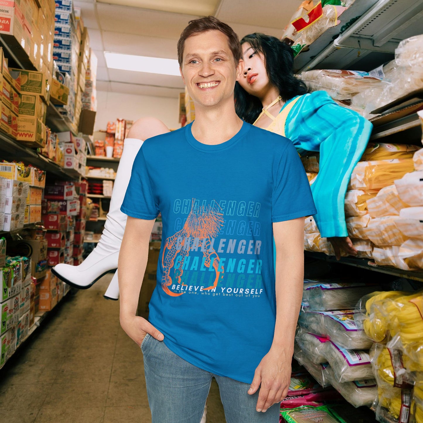 Unisex Softstyle T-Shirt_ N Series USSTS FT2WW012_ Limited Edition by WesternWaves: