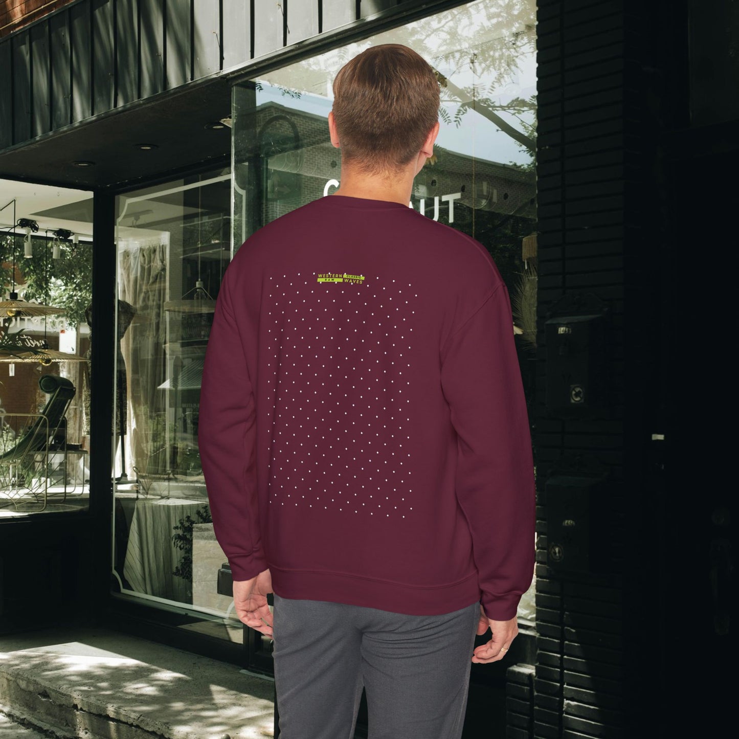 Unisex Heavy Blend™ Crewneck Sweatshirt_ N2 Series UHBCSS PT2WW019_ Limited Edition Pure Luxury By WesternWaves:
