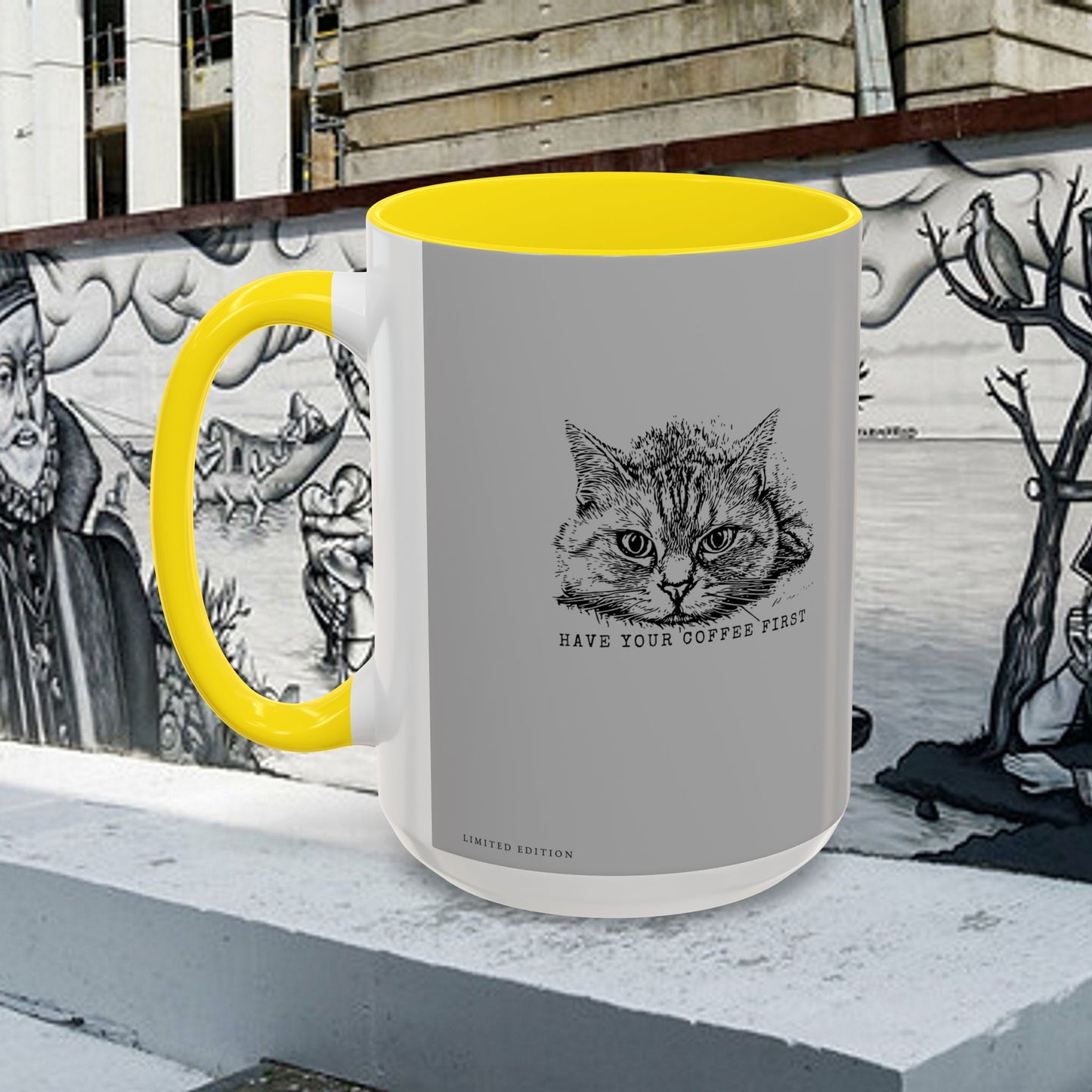 Accent Coffee Mug 11, 15oz_ N3+ Series ACM11OZ PT2WW015B_ Limited Edition Perfect Blend of Style by WesternWaves: