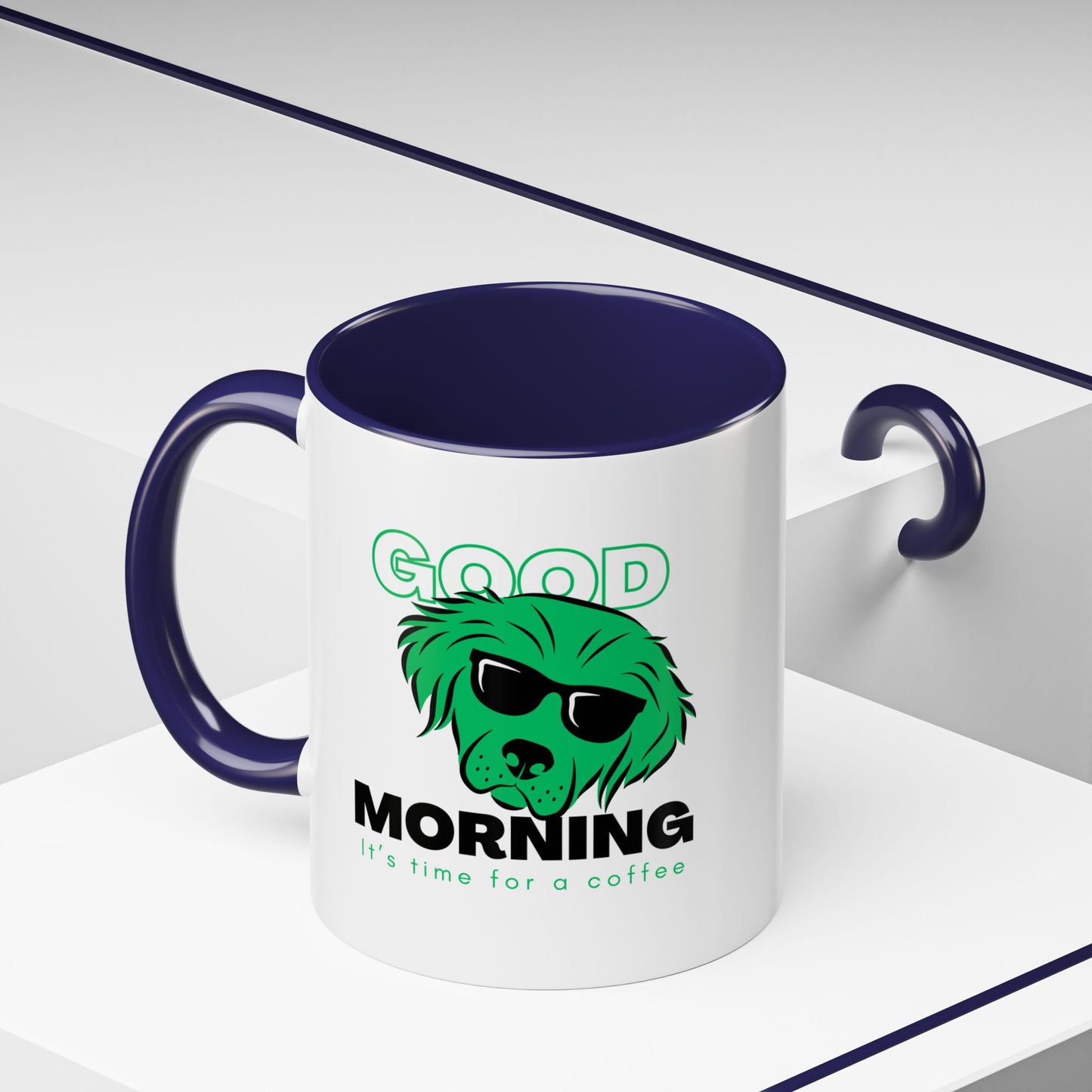 Accent Coffee Mug (11, 15oz)_ N+ Series ACMUG PT2WW012_ Limited Edition Mug by WesternWaves