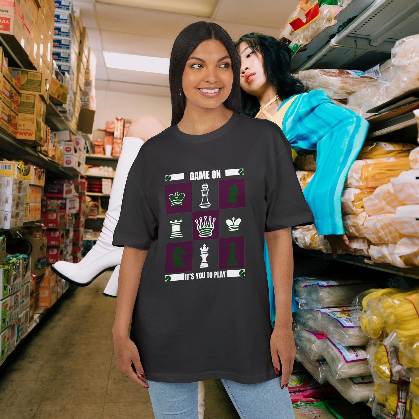 Unisex Heavy Oversize Tee_ N3+ Series USHBOZTEE Pt2WW001_ Limited Edition Oversized Tees by WesternWaves: