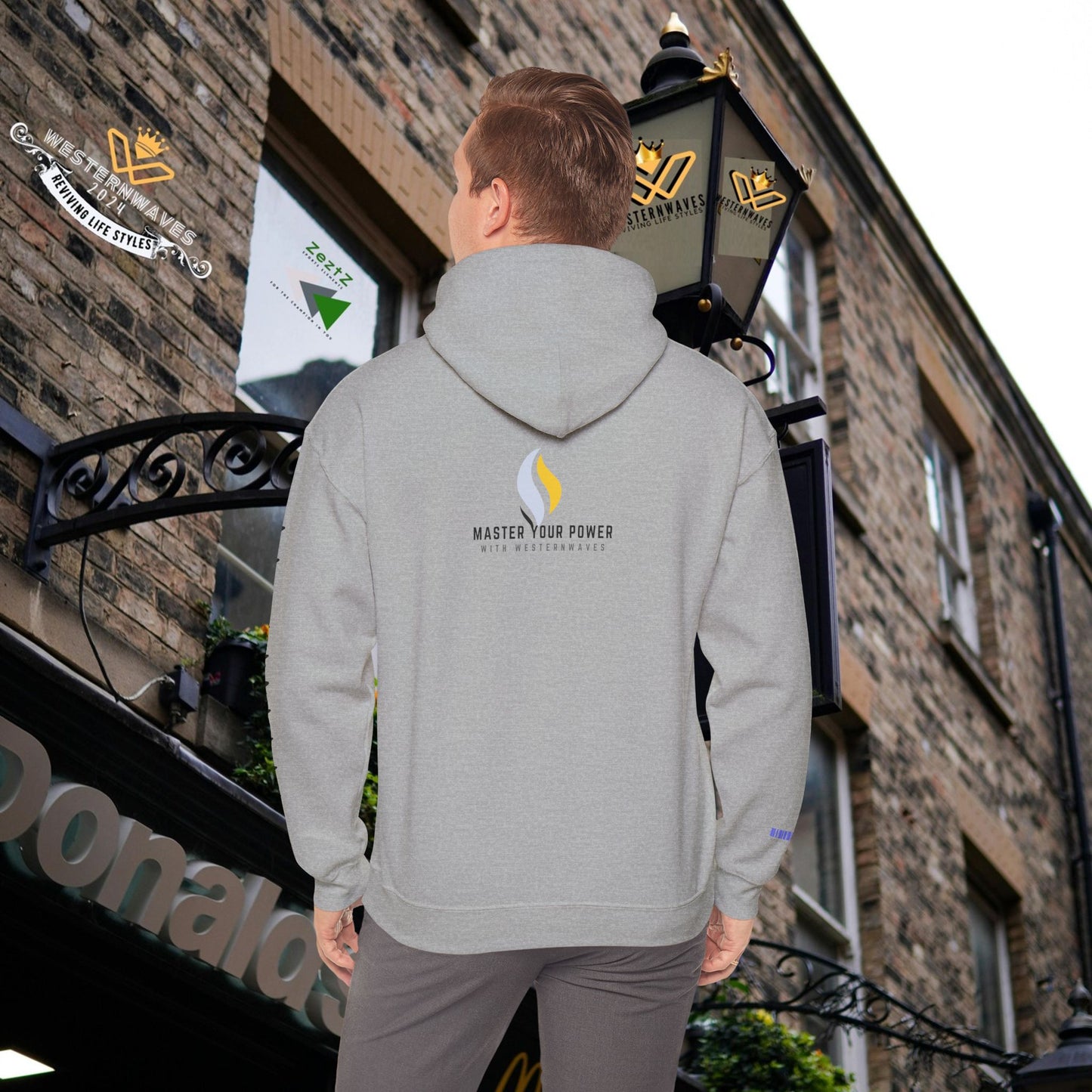 Unisex Heavy Blend™ Hooded Sweatshirt_ N2+ Series USHBHSS PT2WW007_Limited Edition Pinnacle of Comfort & Style by WesternWaves: