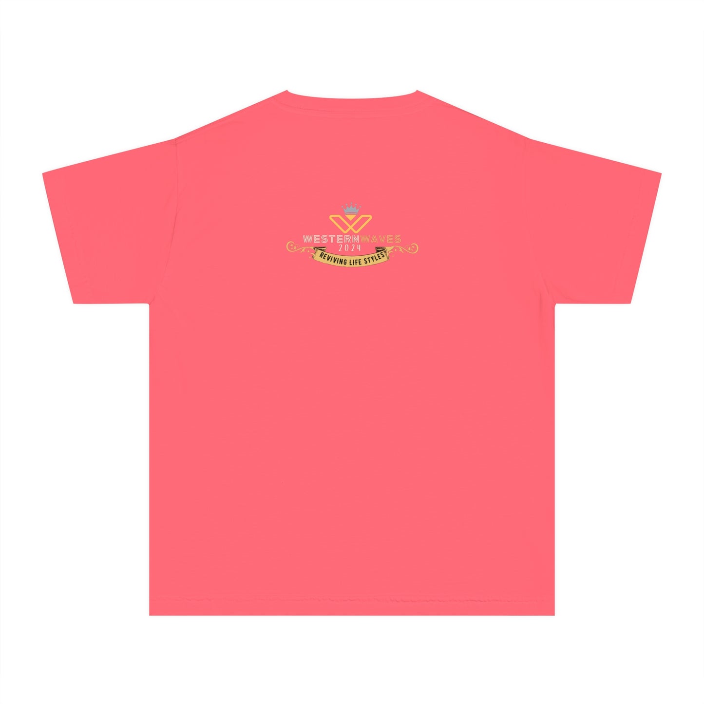 Youth Midweight Tee_ N2 Series YMT PT2WW005_ Limited Edition Durability & Lightweight Agility by WesternWaves: