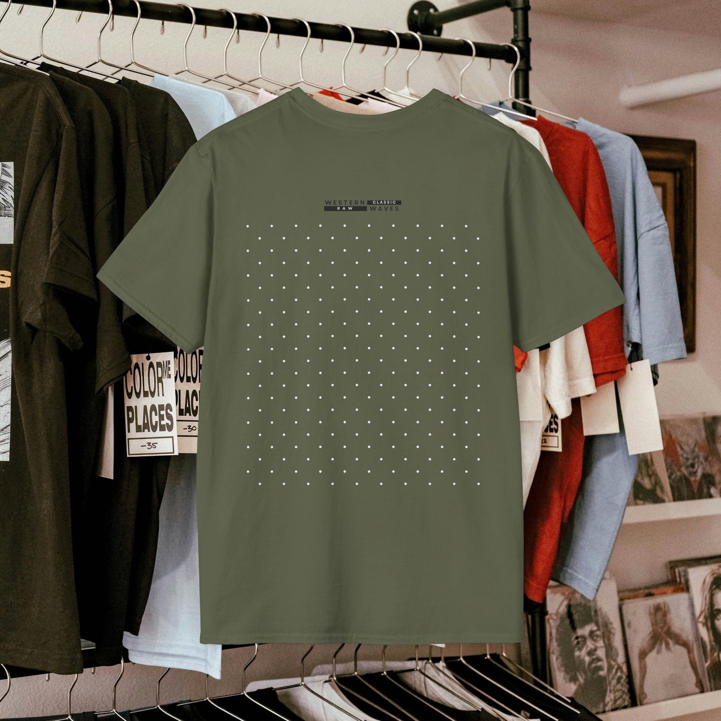 Unisex Softstyle T-Shirt_ N2 Series SPW USSTS FT2WW009_ Redefine Relaxation Limited Edition by WesternWaves: