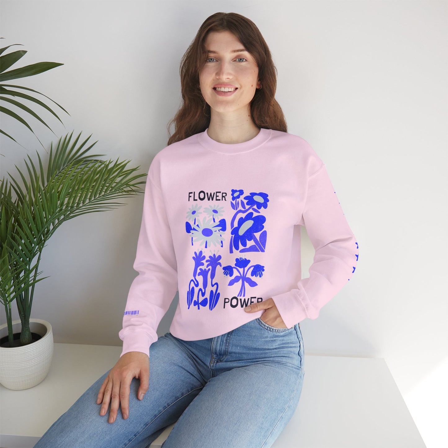 Unisex Heavy Blend™ Crewneck Sweatshirt_ N3+ Series UHBCSS PT2WW030_ Limited Edition Pure Luxury By WesternWaves: