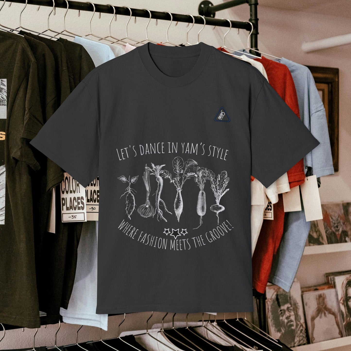 Let’s Dance in Yam’s Style Unisex Heavy Faded Tee - Fashion Meets Groove_ 06 May 205_ 001