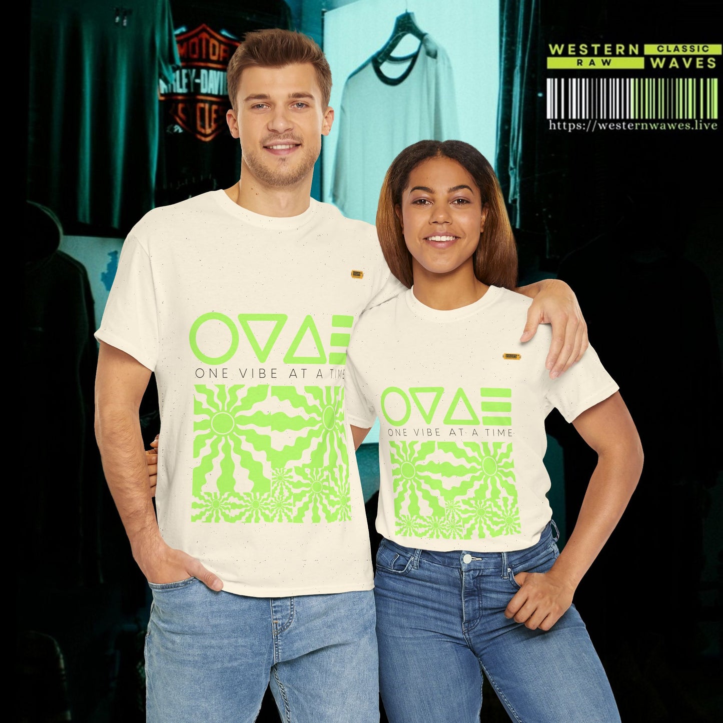 Unisex Heavy Cotton Tee_ Series N7* USHCTEE PT2WW003_ Limited Edition Heavy Cotton Tee by WesternWaves: