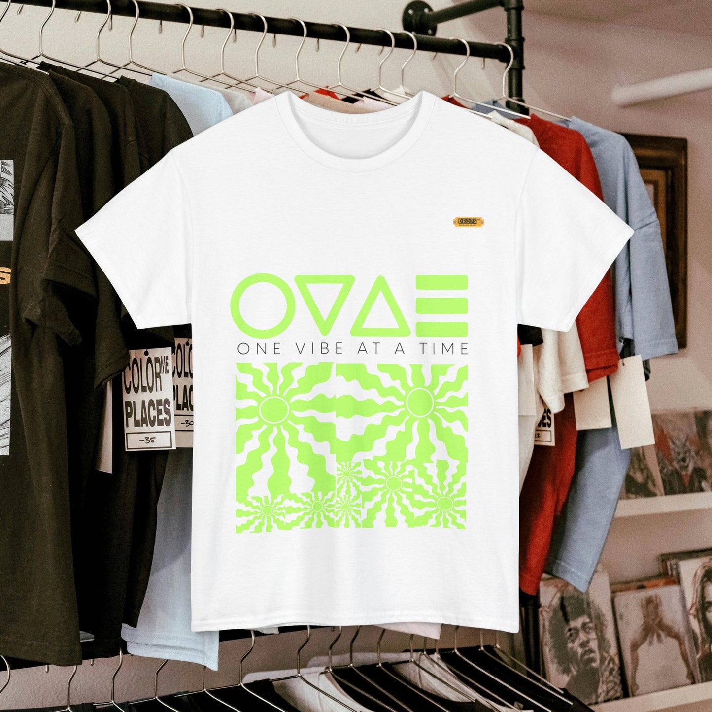 Unisex Heavy Cotton Tee_ Series N7* USHCTEE PT2WW003_ Limited Edition Heavy Cotton Tee by WesternWaves: