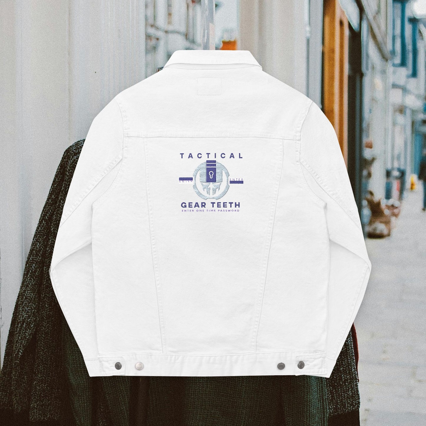 Unisex Denim Jacket_ N8* Series USDNIMJKT PT2WW001_ Limited Edition Trendy Denim Outerwear by WesternWaves:
