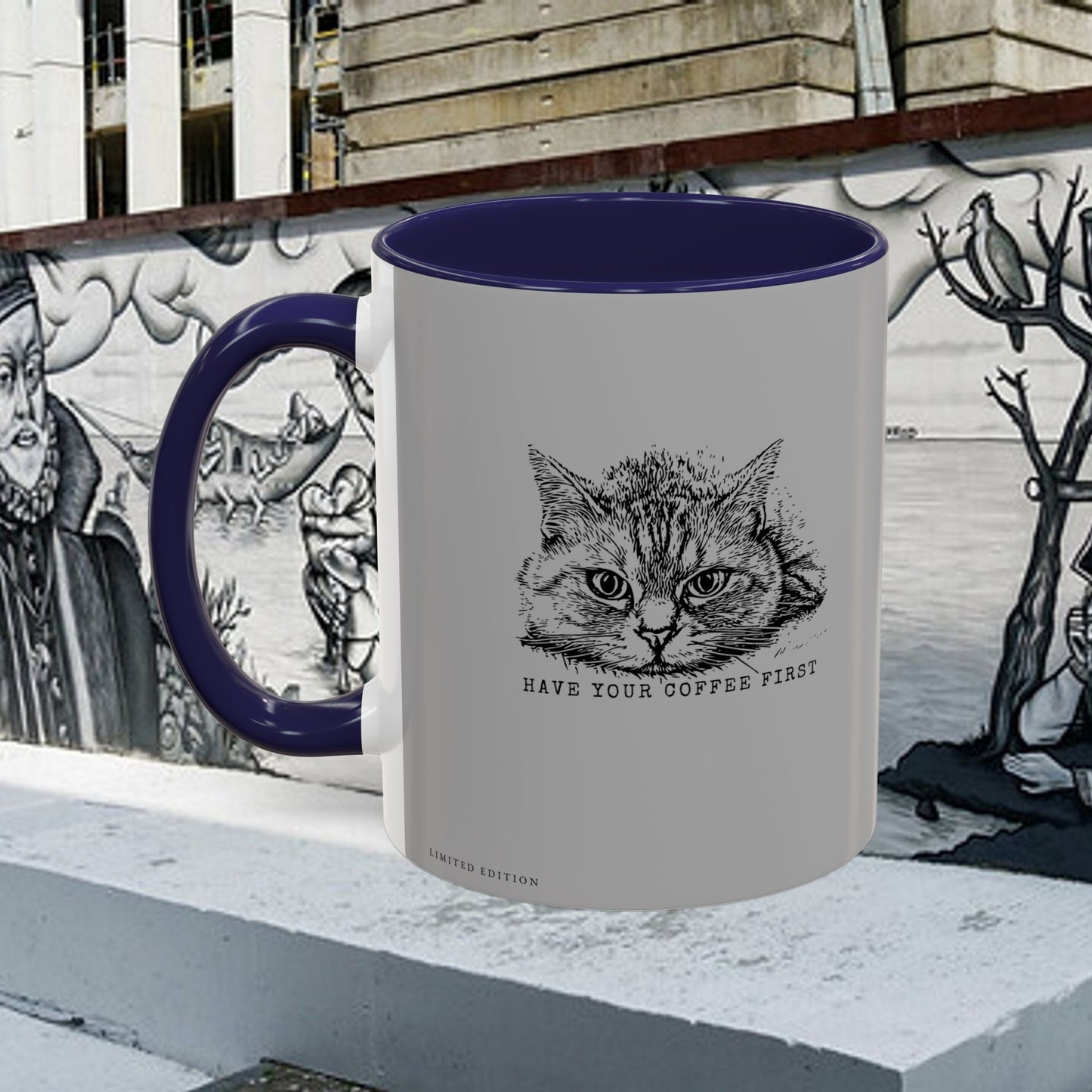 Accent Coffee Mug 11, 15oz_ N3+ Series ACM11OZ PT2WW015B_ Limited Edition Perfect Blend of Style by WesternWaves: