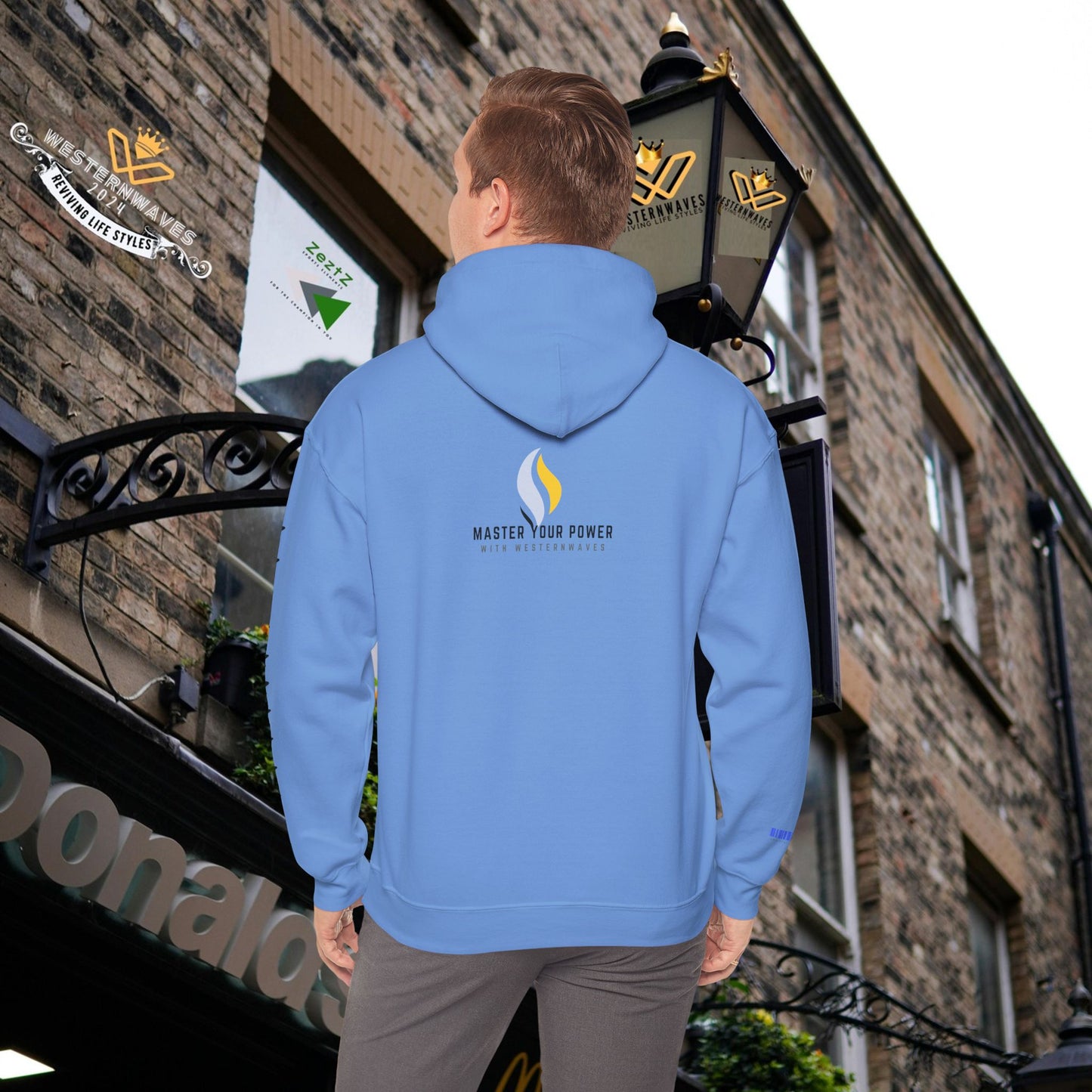 Unisex Heavy Blend™ Hooded Sweatshirt_ N2+ Series USHBHSS PT2WW007_Limited Edition Pinnacle of Comfort & Style by WesternWaves: