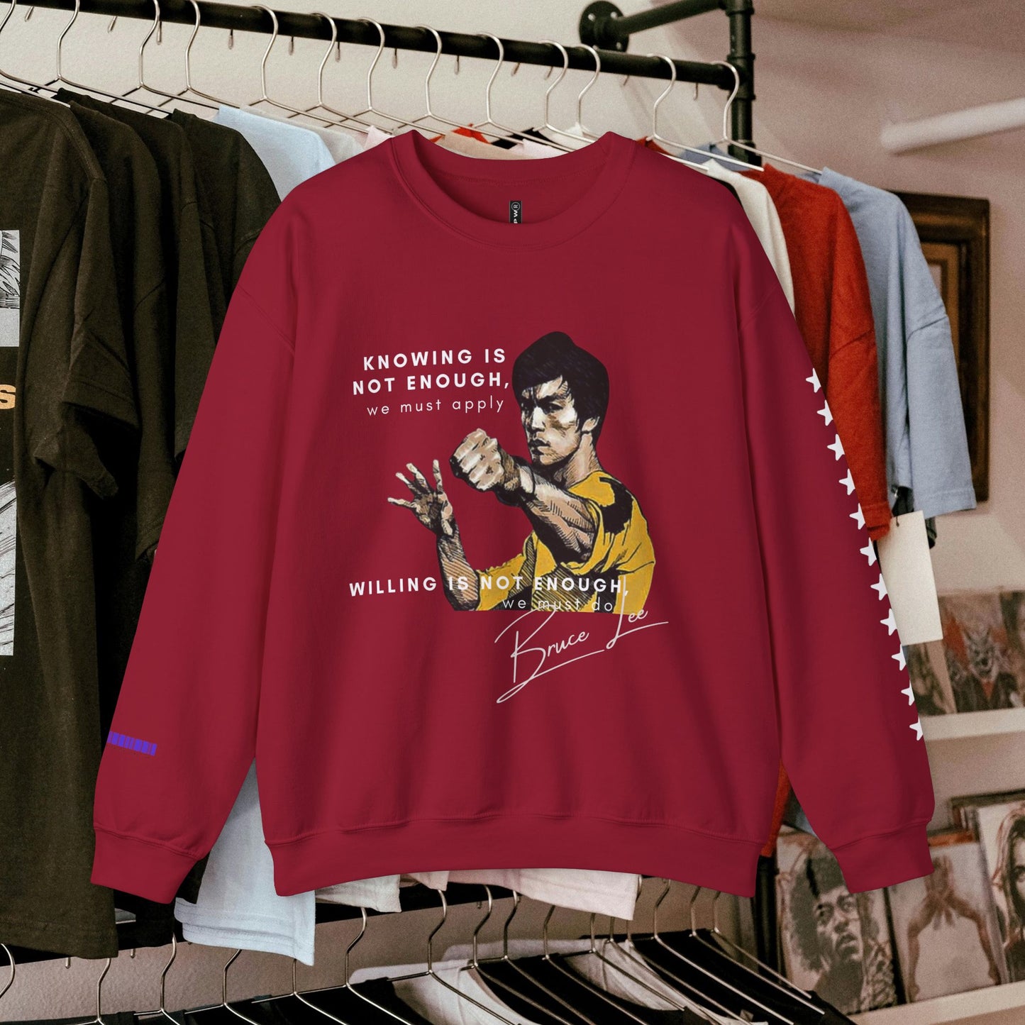 Unisex Heavy Blend™ Crewneck Sweatshirt_ N2+ Sports Series UHBCSS PT2WW008_ Limited Edition ‘Zeztz’ Brand Sports Elements by WesternWaves: