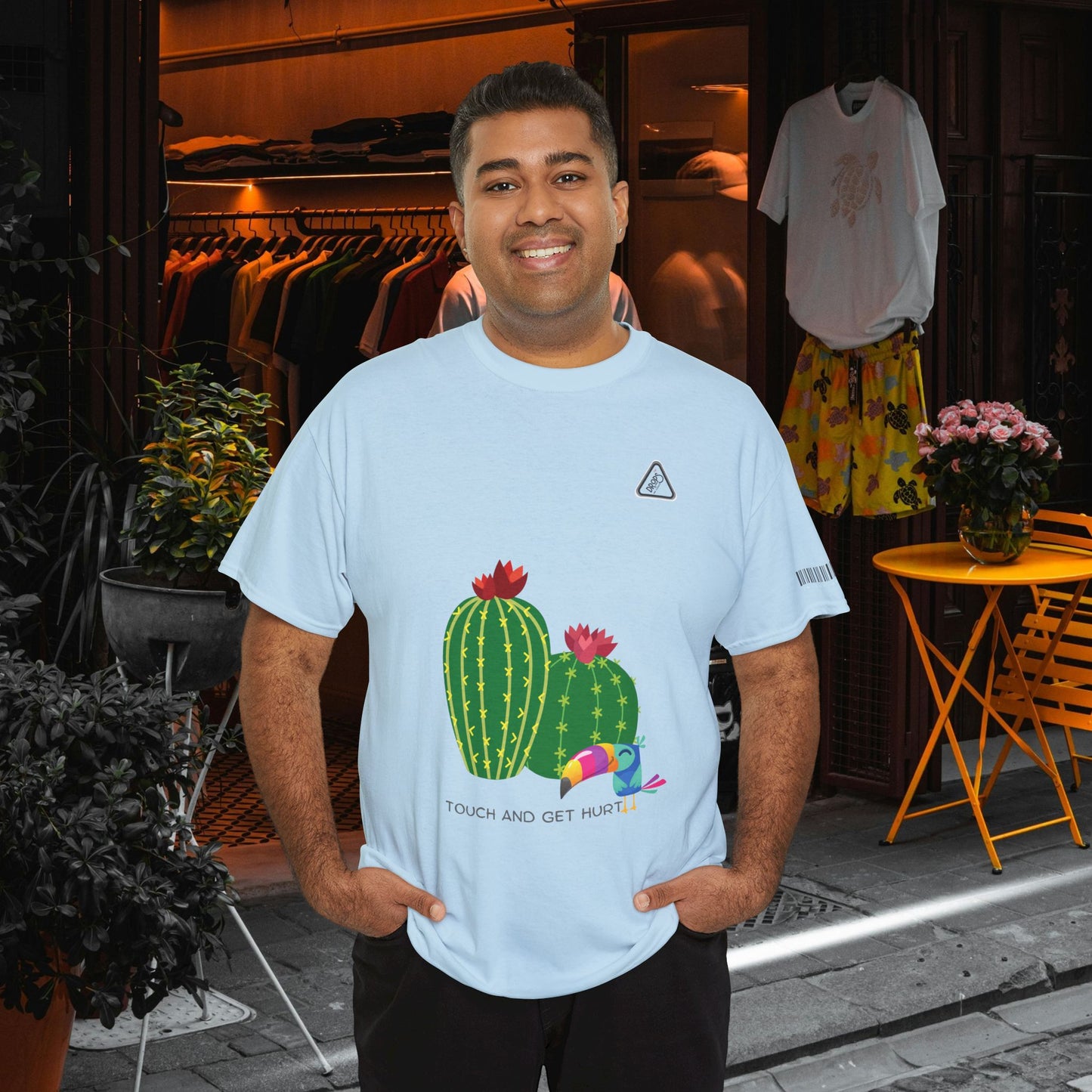 Unisex Heavy Cotton Tee_ Crafted from premium 100% cotton_ N2 Series UHCT PT2WW001_ Limited Edition Comfort & Durability by WesternWaves: